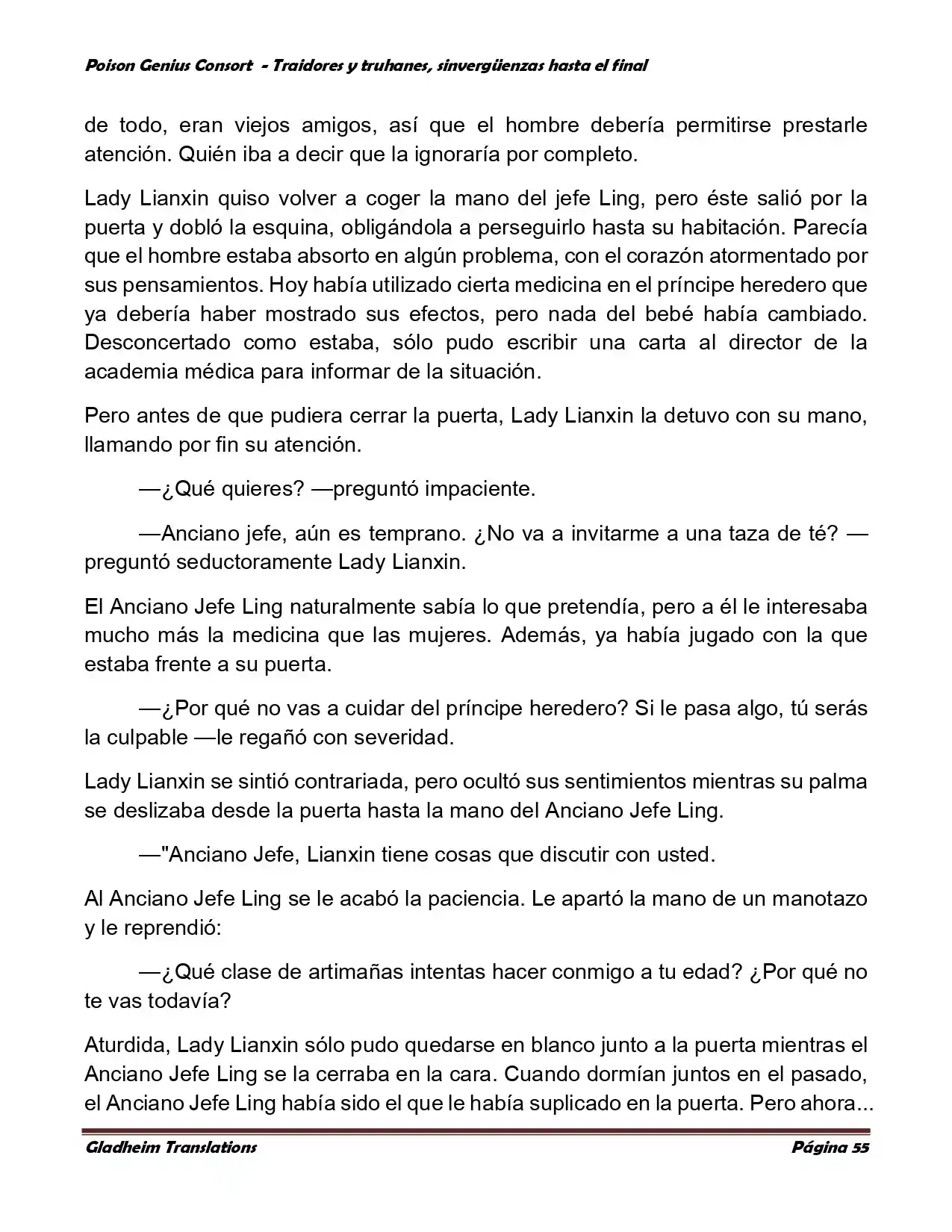 Poison Genious Consort (Novela) - Capítulo 373.50 - Página 55 - LectorTMOo