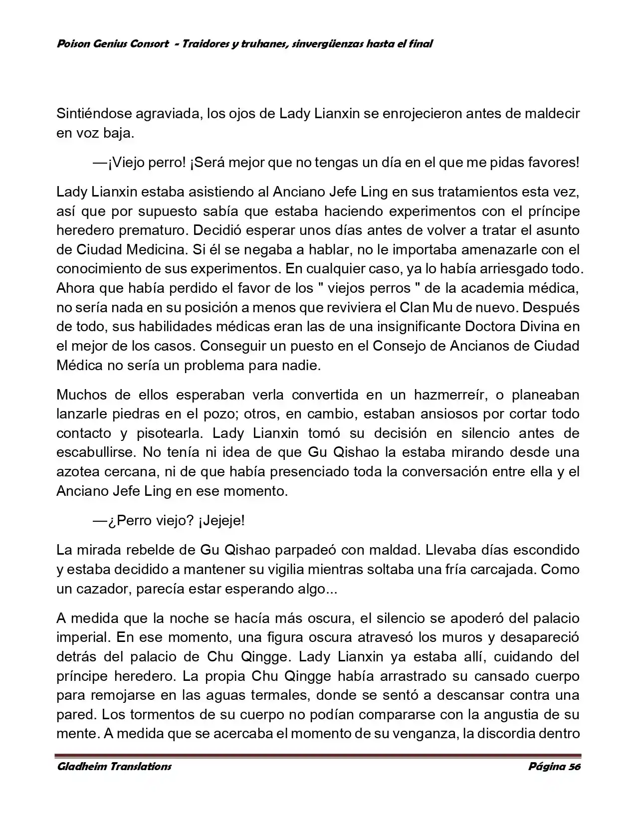 Poison Genious Consort (Novela) - Capítulo 373.50 - Página 56 - LectorTMOo