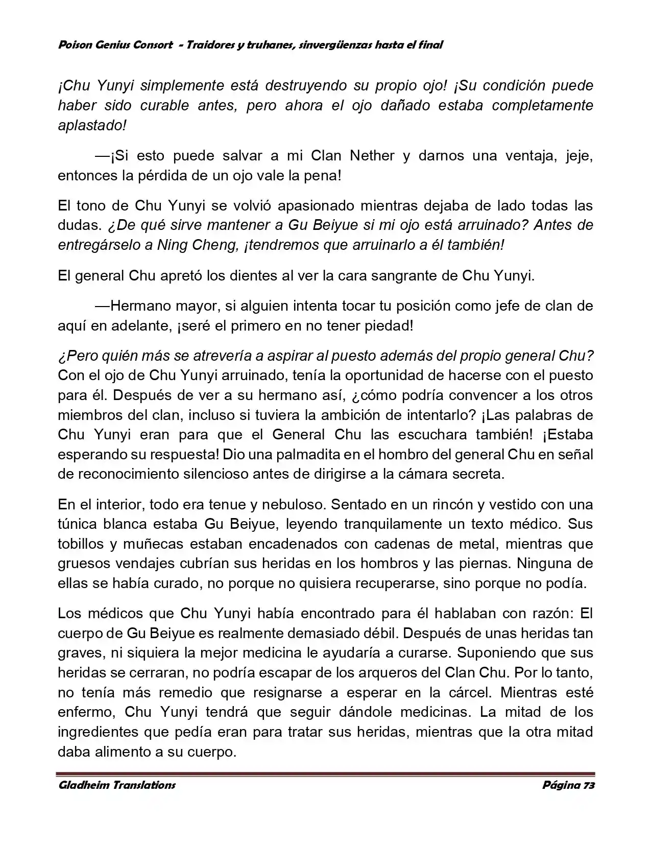 Poison Genious Consort (Novela) - Capítulo 373.50 - Página 74 - LectorTMOo