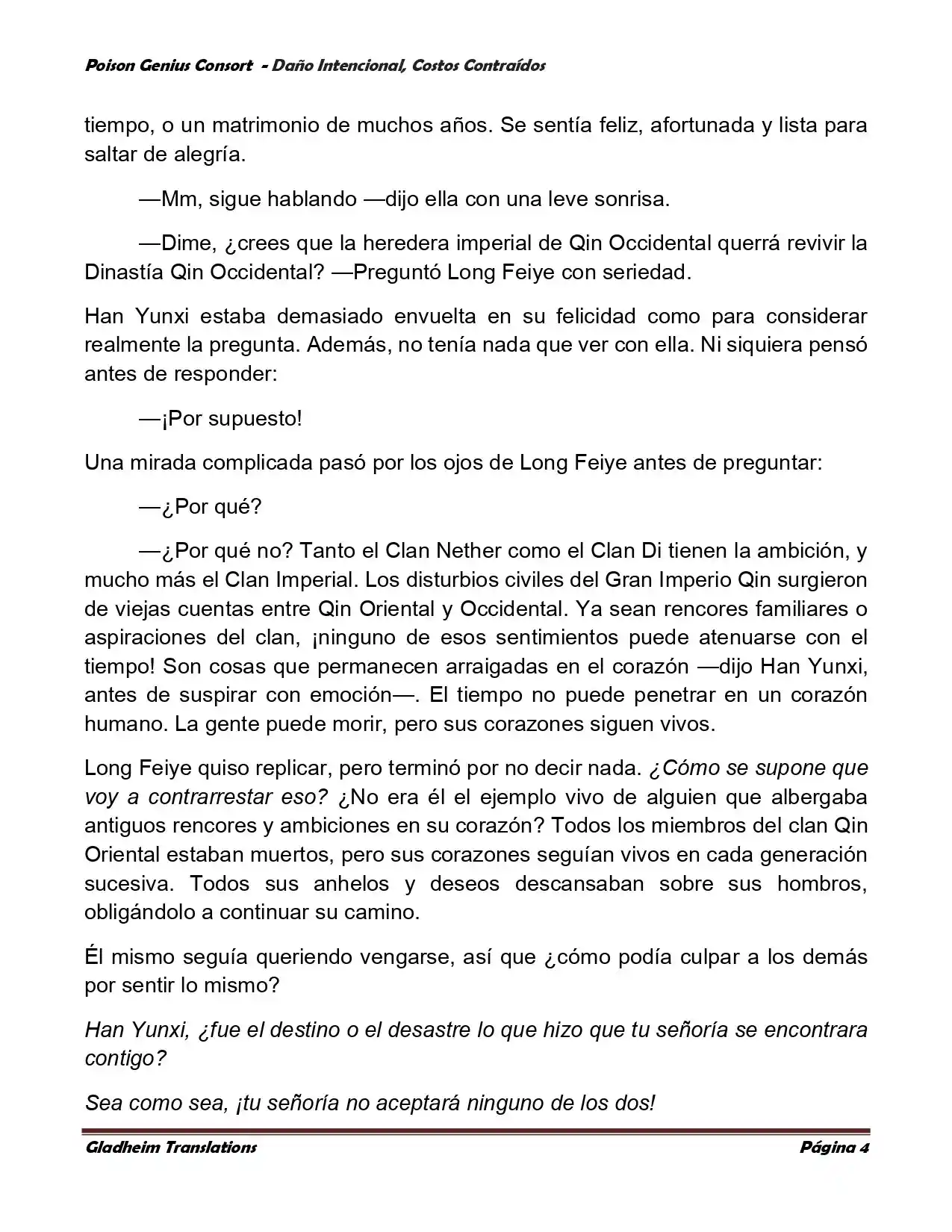Poison Genious Consort (Novela) - Capítulo 374 - Página 8 - LectorTMOo