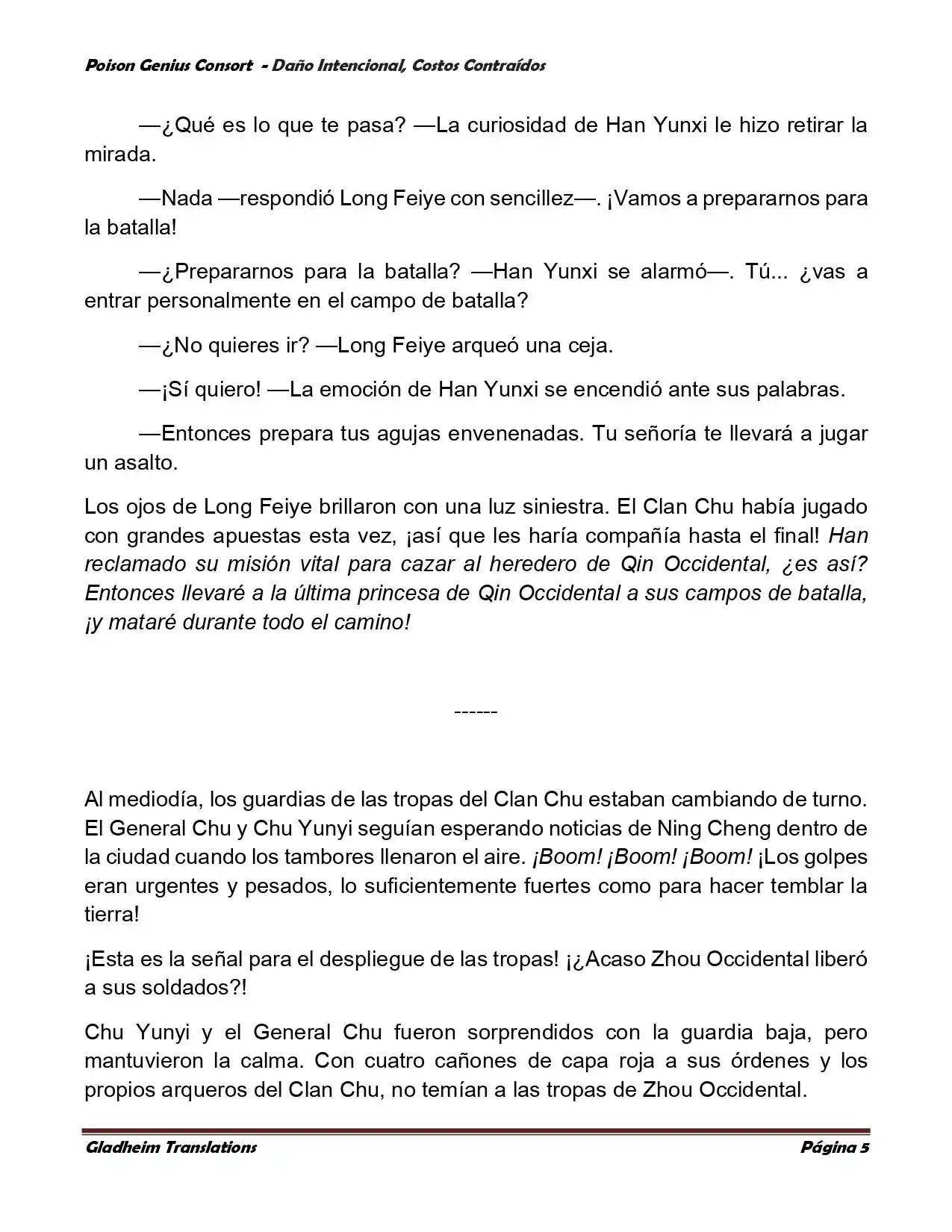 Poison Genious Consort (Novela) - Capítulo 374 - Página 9 - LectorTMOo