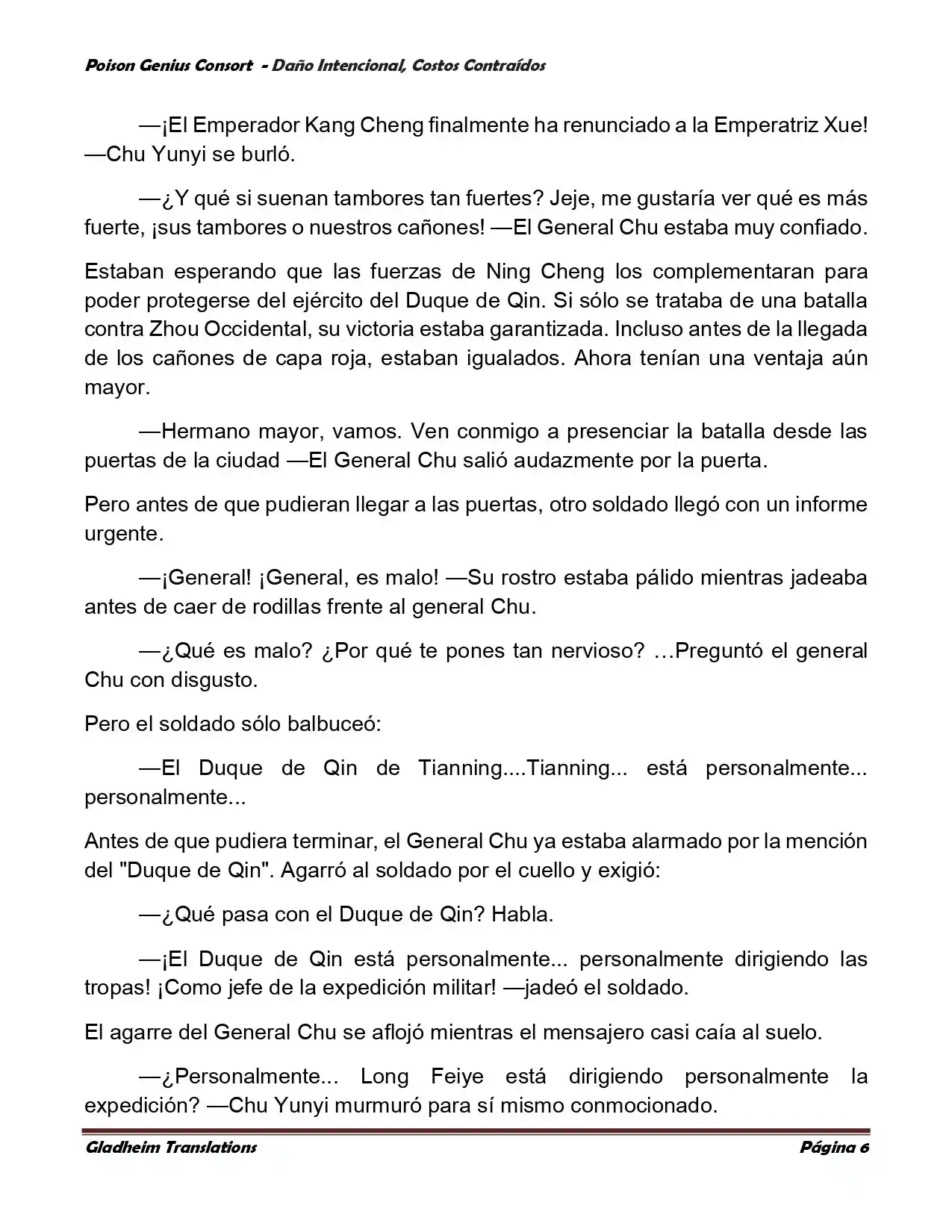 Poison Genious Consort (Novela) - Capítulo 374 - Página 11 - LectorTMOo