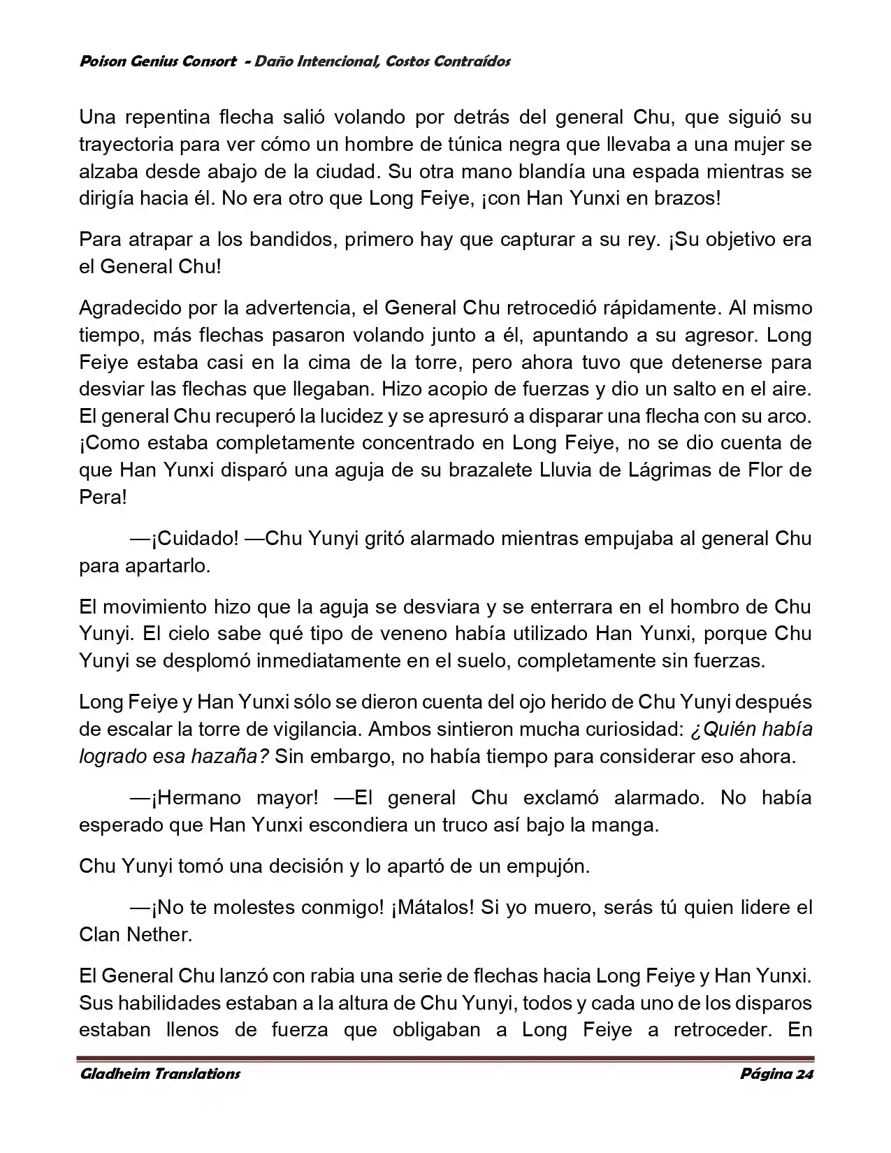 Poison Genious Consort (Novela) - Capítulo 374 - Página 40 - LectorTMOo