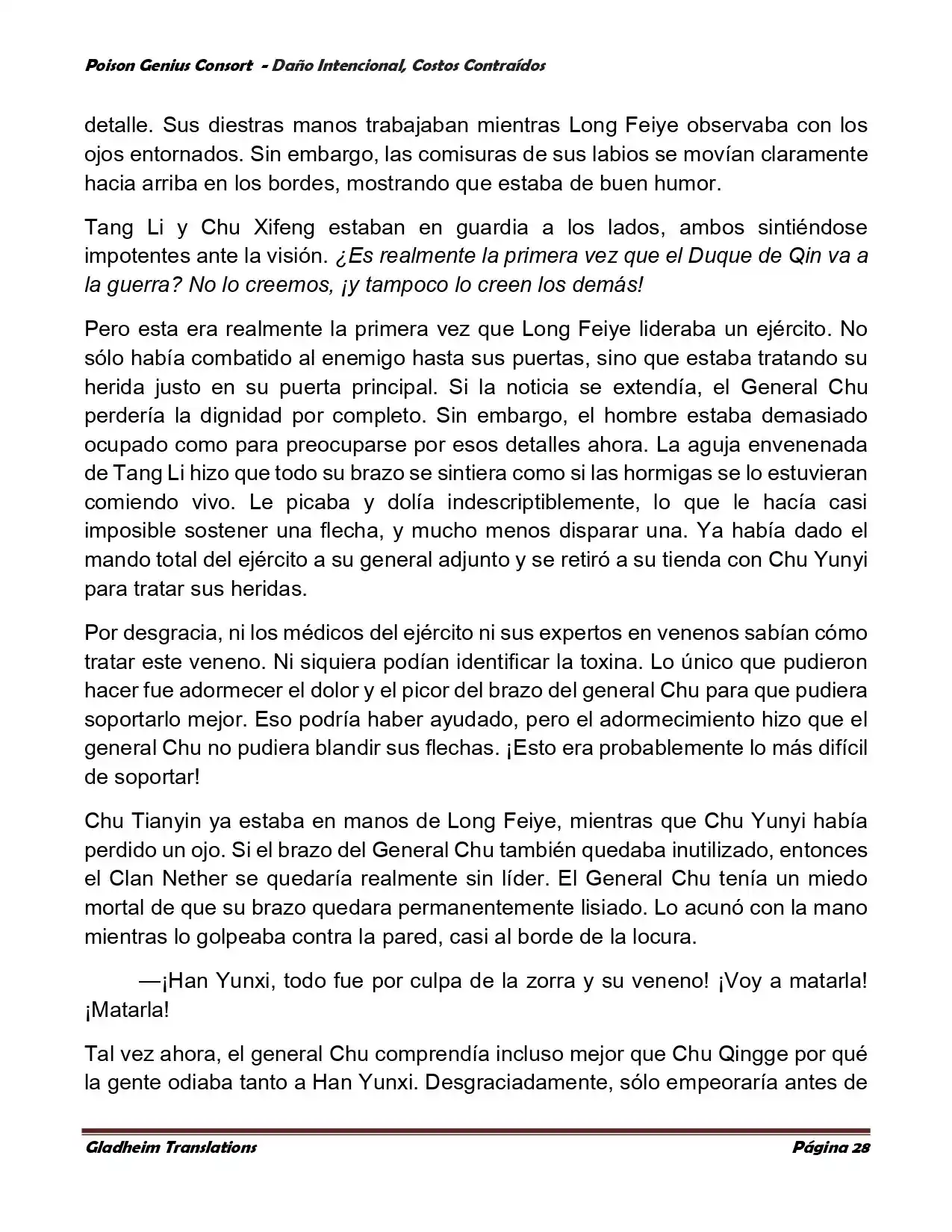Poison Genious Consort (Novela) - Capítulo 374 - Página 47 - LectorTMOo