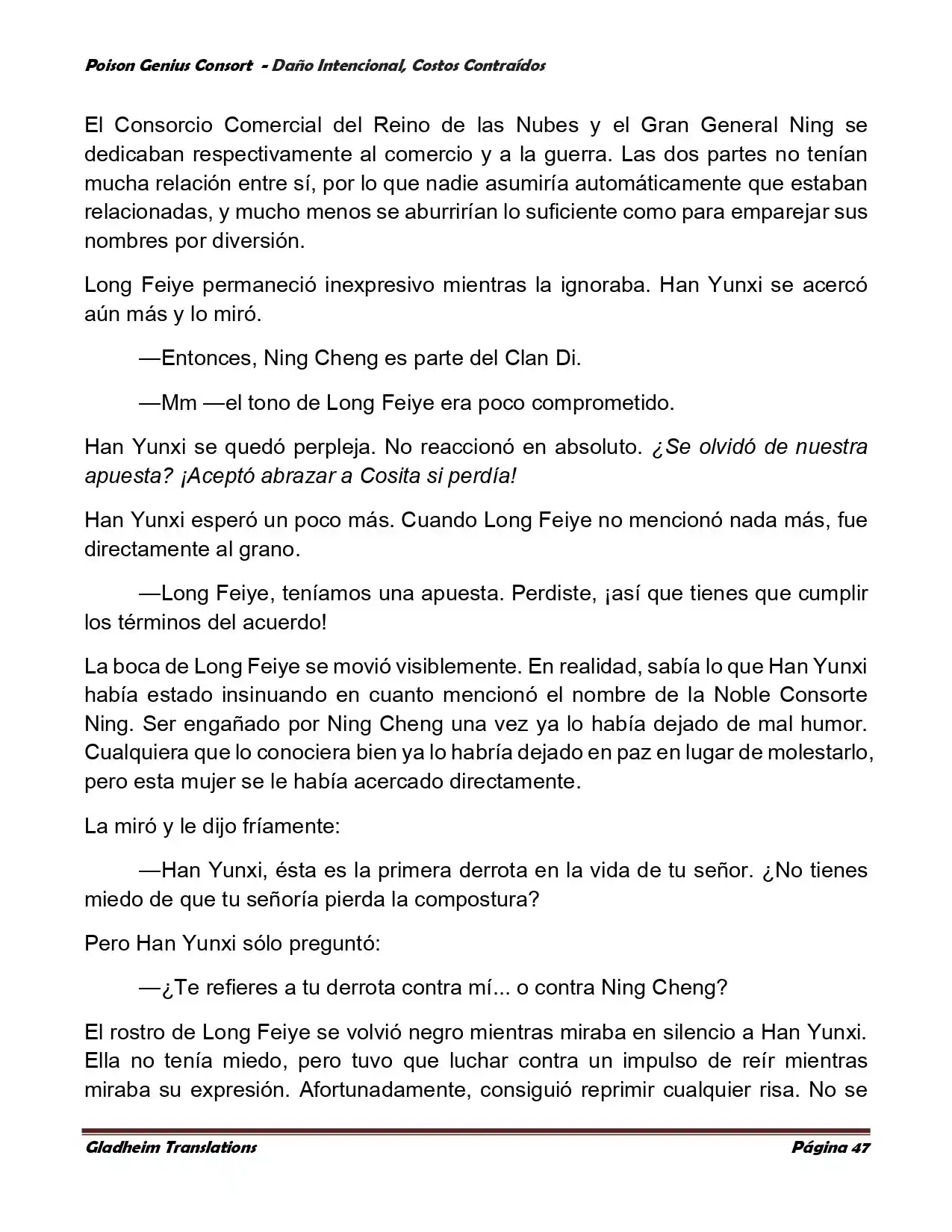 Poison Genious Consort (Novela) - Capítulo 374 - Página 84 - LectorTMOo