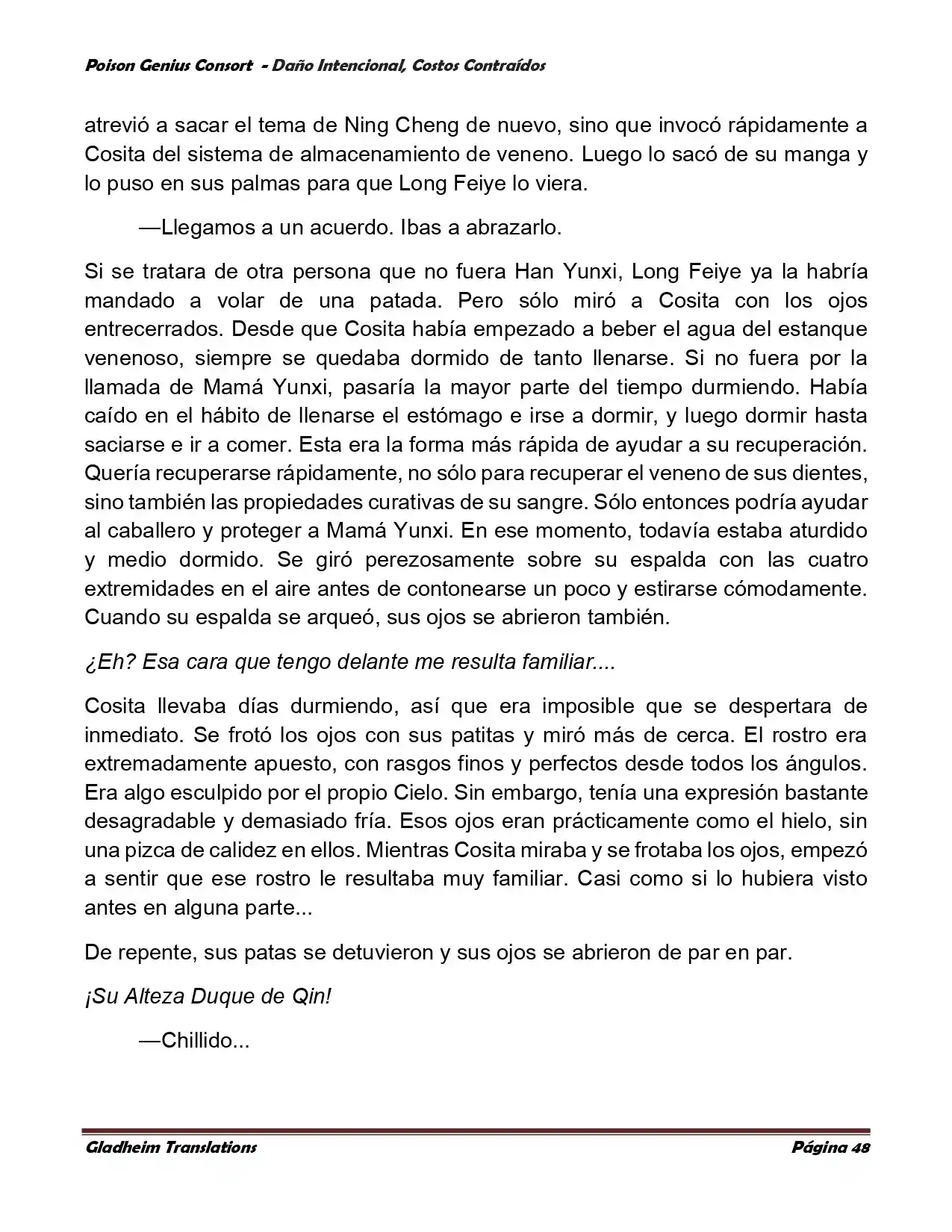 Poison Genious Consort (Novela) - Capítulo 374 - Página 86 - LectorTMOo
