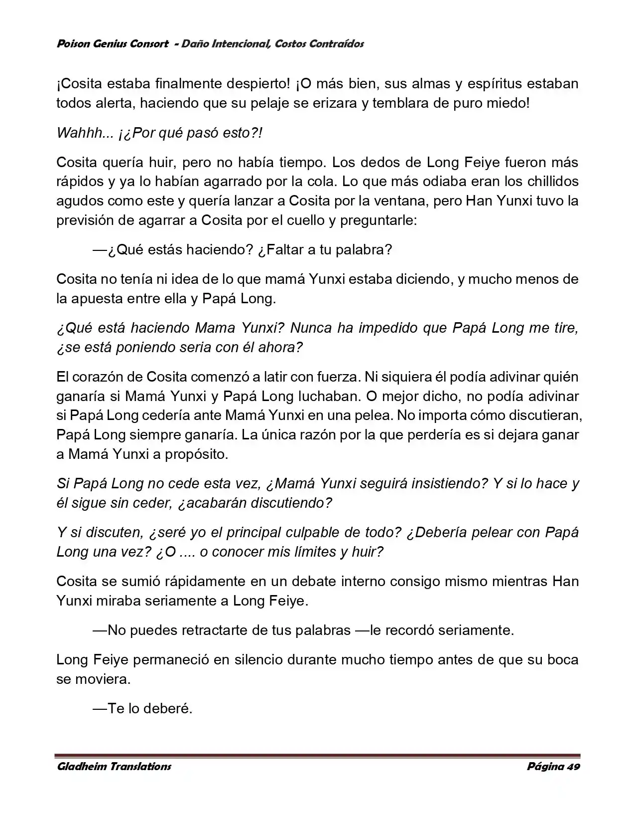 Poison Genious Consort (Novela) - Capítulo 374 - Página 88 - LectorTMOo