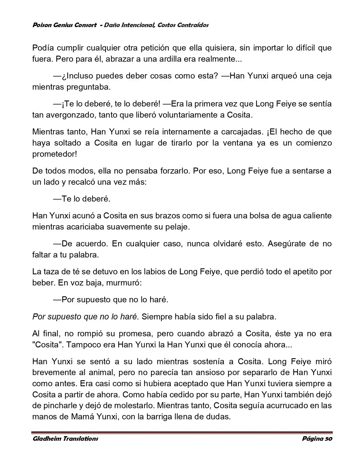 Poison Genious Consort (Novela) - Capítulo 374 - Página 90 - LectorTMOo