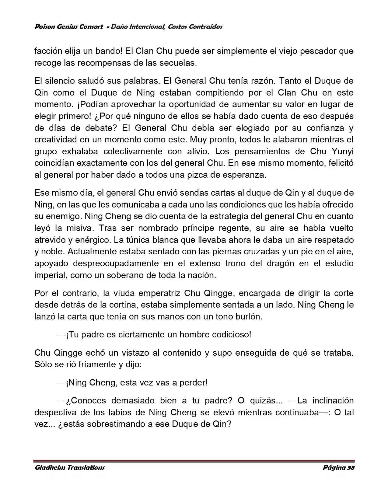Poison Genious Consort (Novela) - Capítulo 374 - Página 104 - LectorTMOo