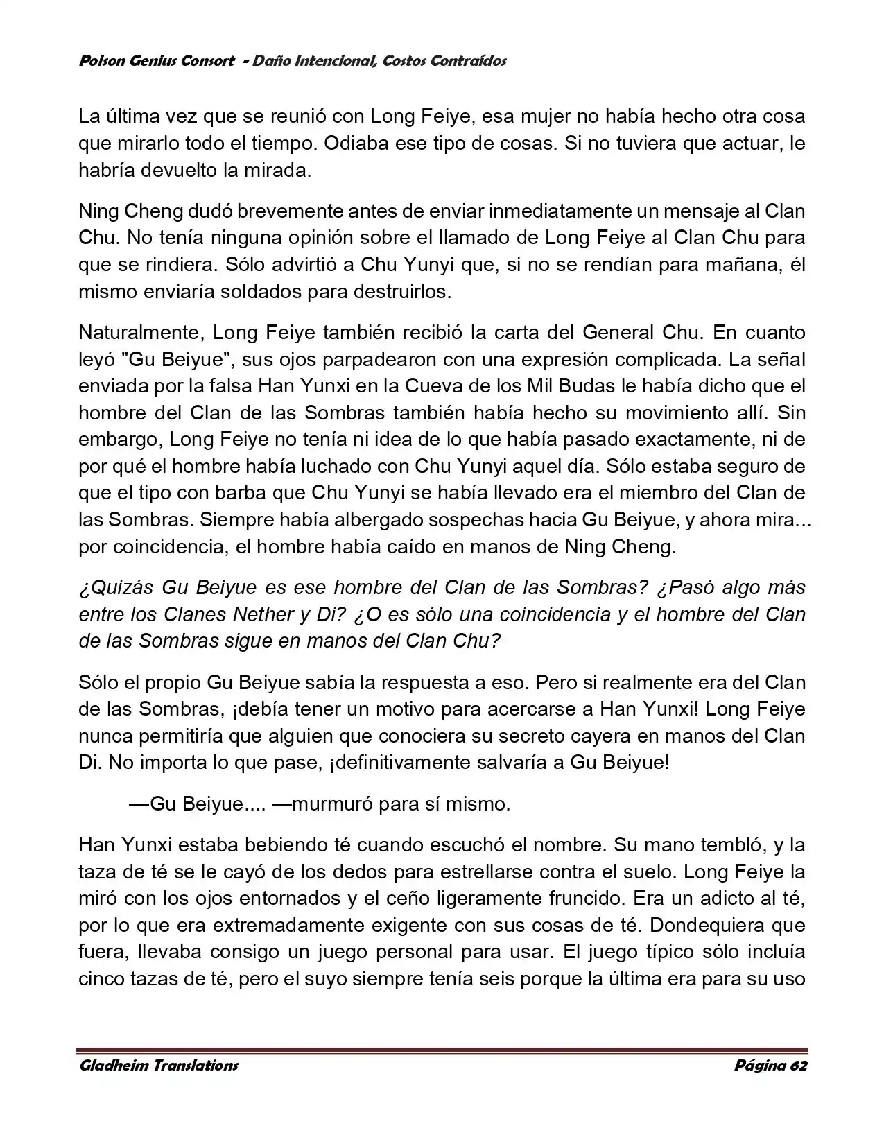 Poison Genious Consort (Novela) - Capítulo 374 - Página 110 - LectorTMOo