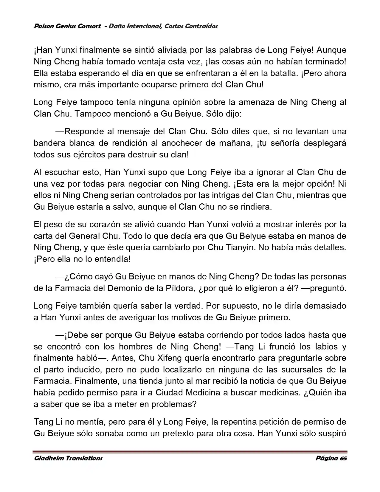 Poison Genious Consort (Novela) - Capítulo 374 - Página 117 - LectorTMOo