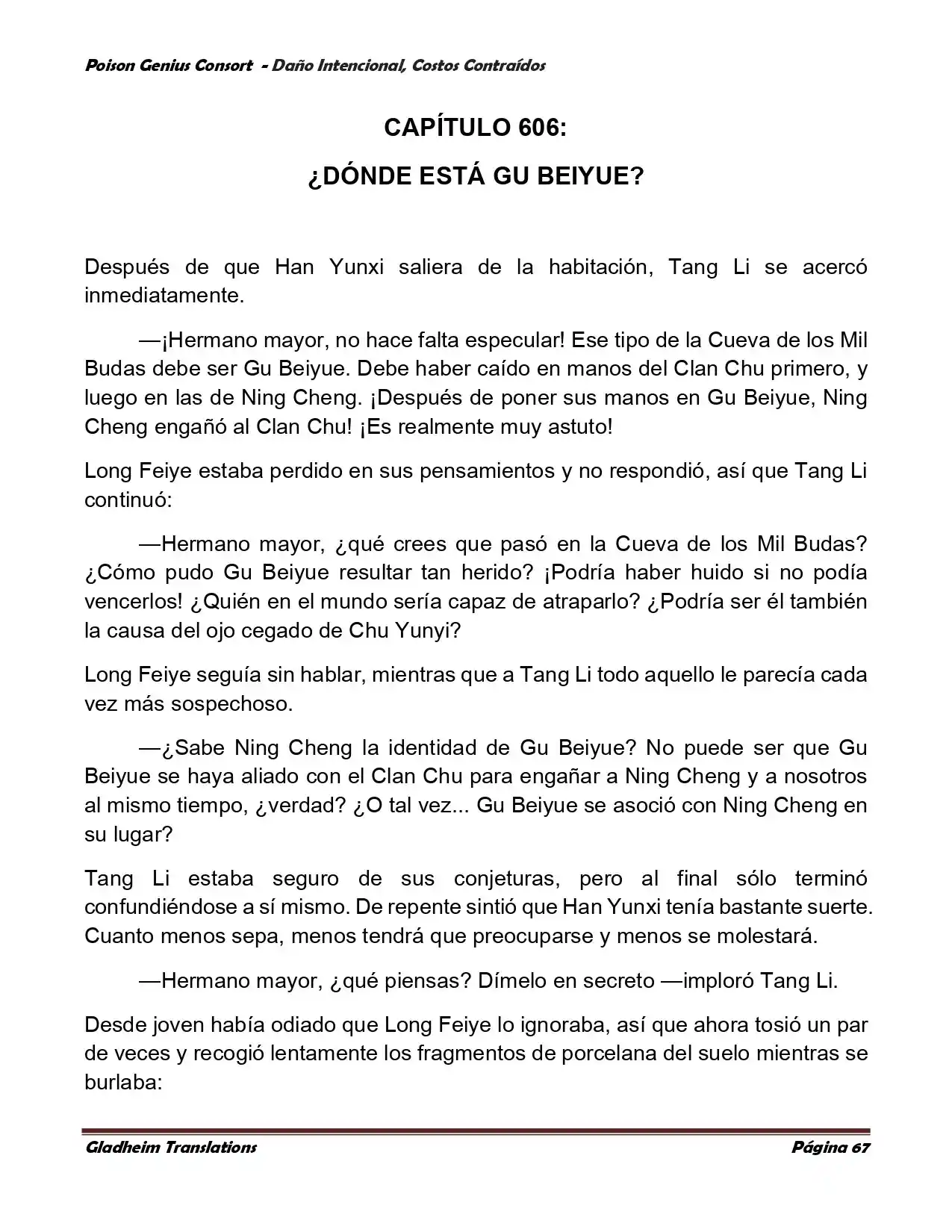 Poison Genious Consort (Novela) - Capítulo 374 - Página 120 - LectorTMOo