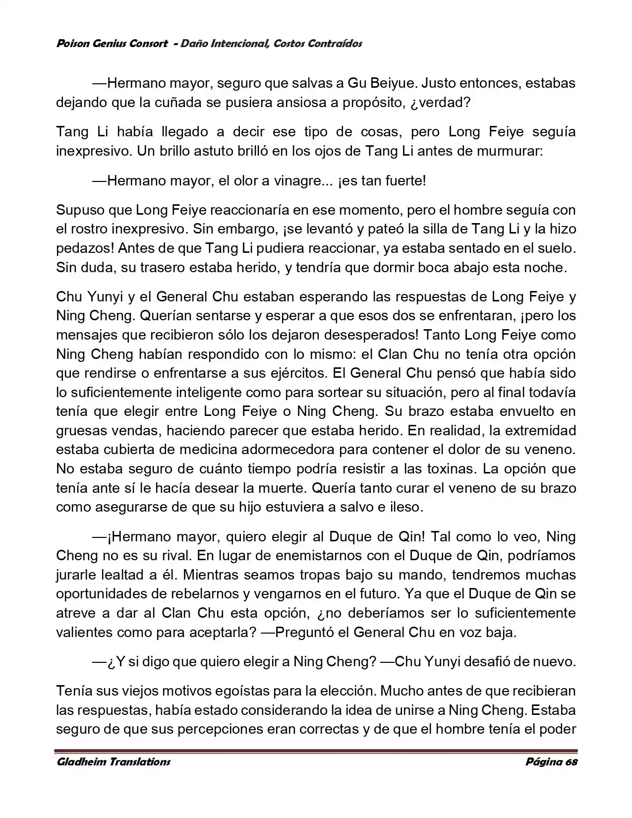 Poison Genious Consort (Novela) - Capítulo 374 - Página 123 - LectorTMOo