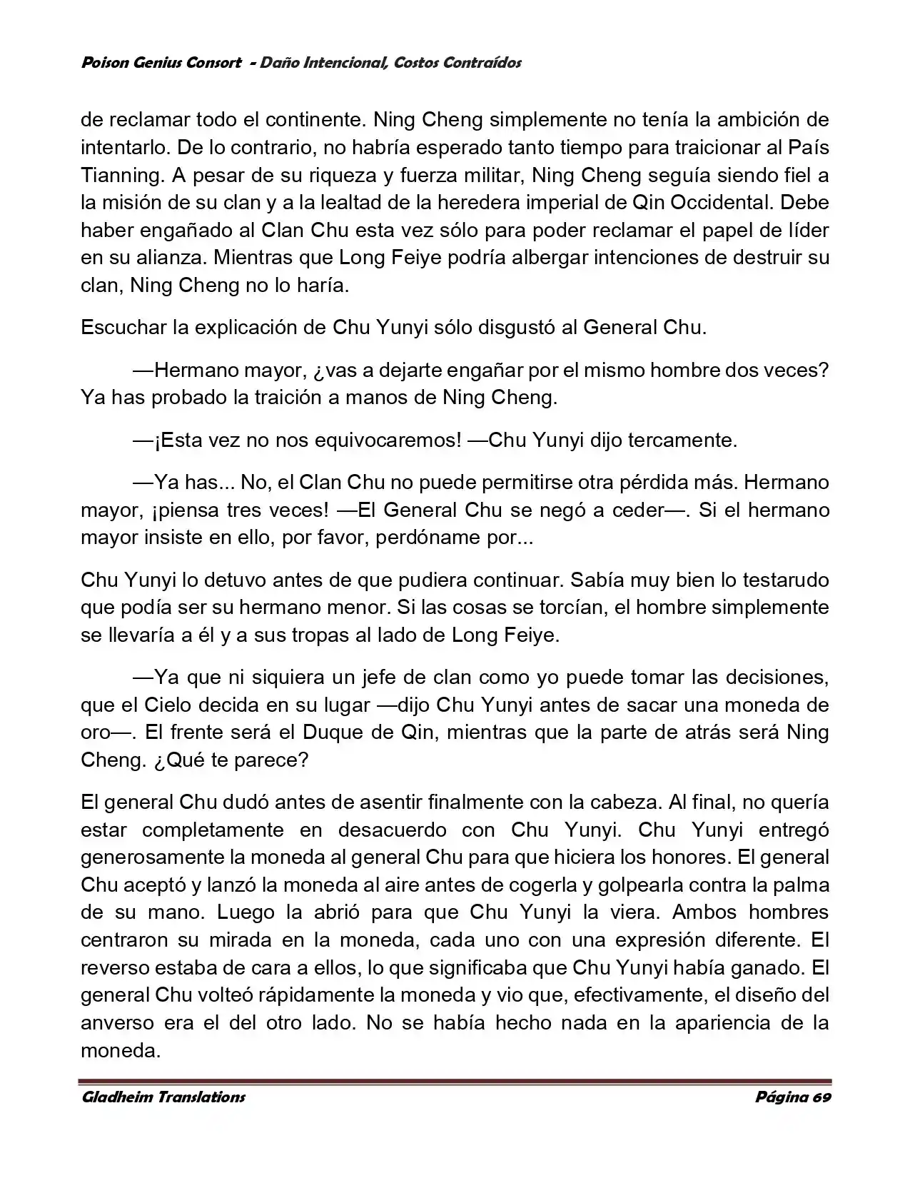 Poison Genious Consort (Novela) - Capítulo 374 - Página 125 - LectorTMOo