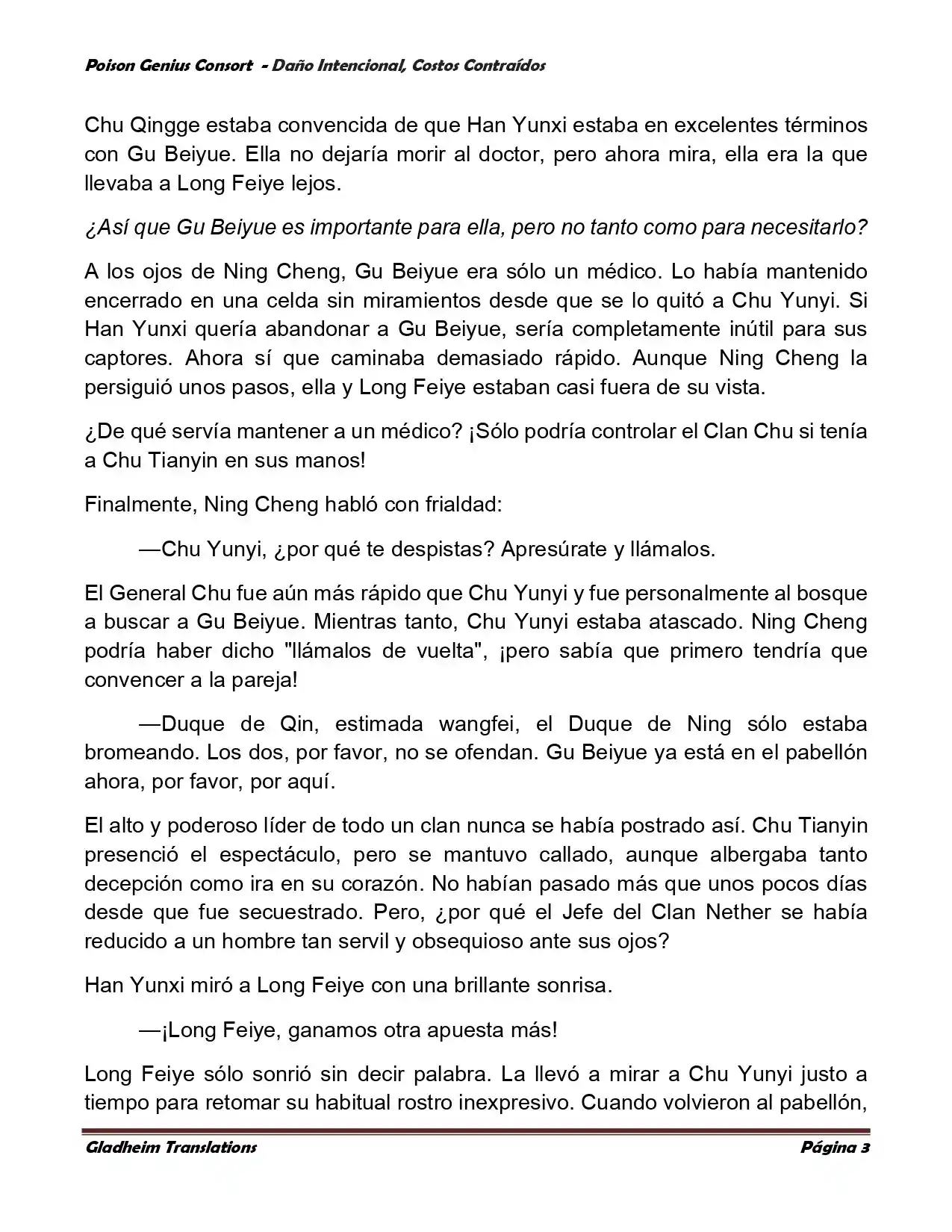 Poison Genious Consort (Novela) - Capítulo 375 - Página 4 - LectorTMOo