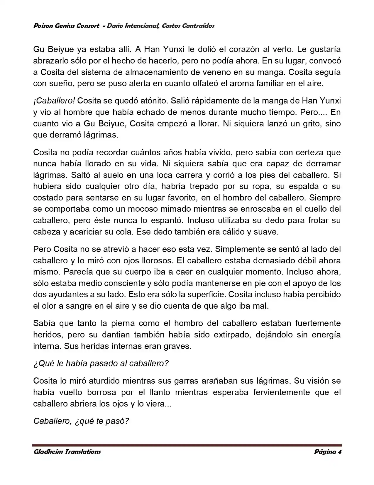Poison Genious Consort (Novela) - Capítulo 375 - Página 5 - LectorTMOo