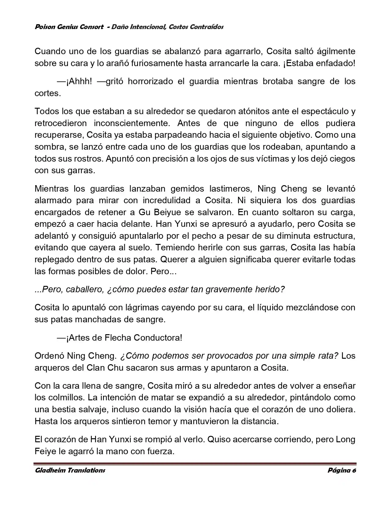 Poison Genious Consort (Novela) - Capítulo 375 - Página 9 - LectorTMOo