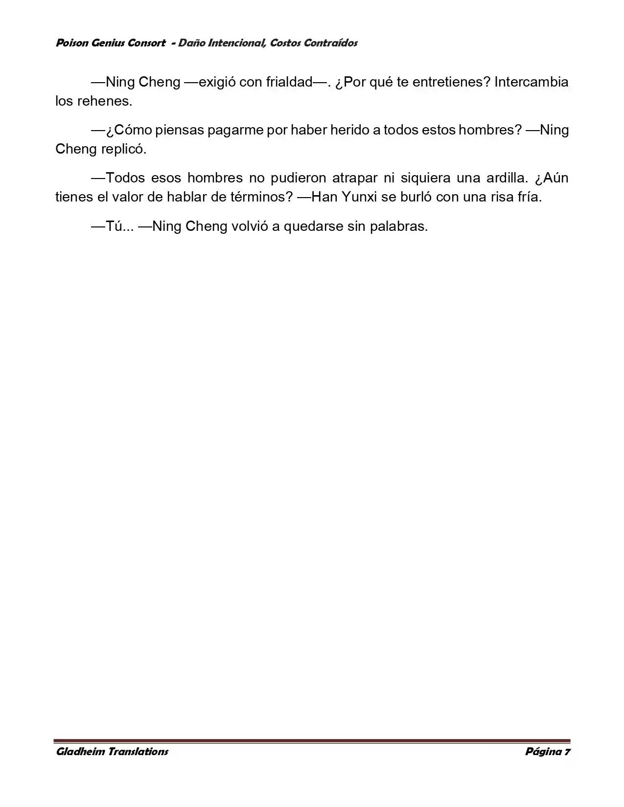 Poison Genious Consort (Novela) - Capítulo 375 - Página 10 - LectorTMOo