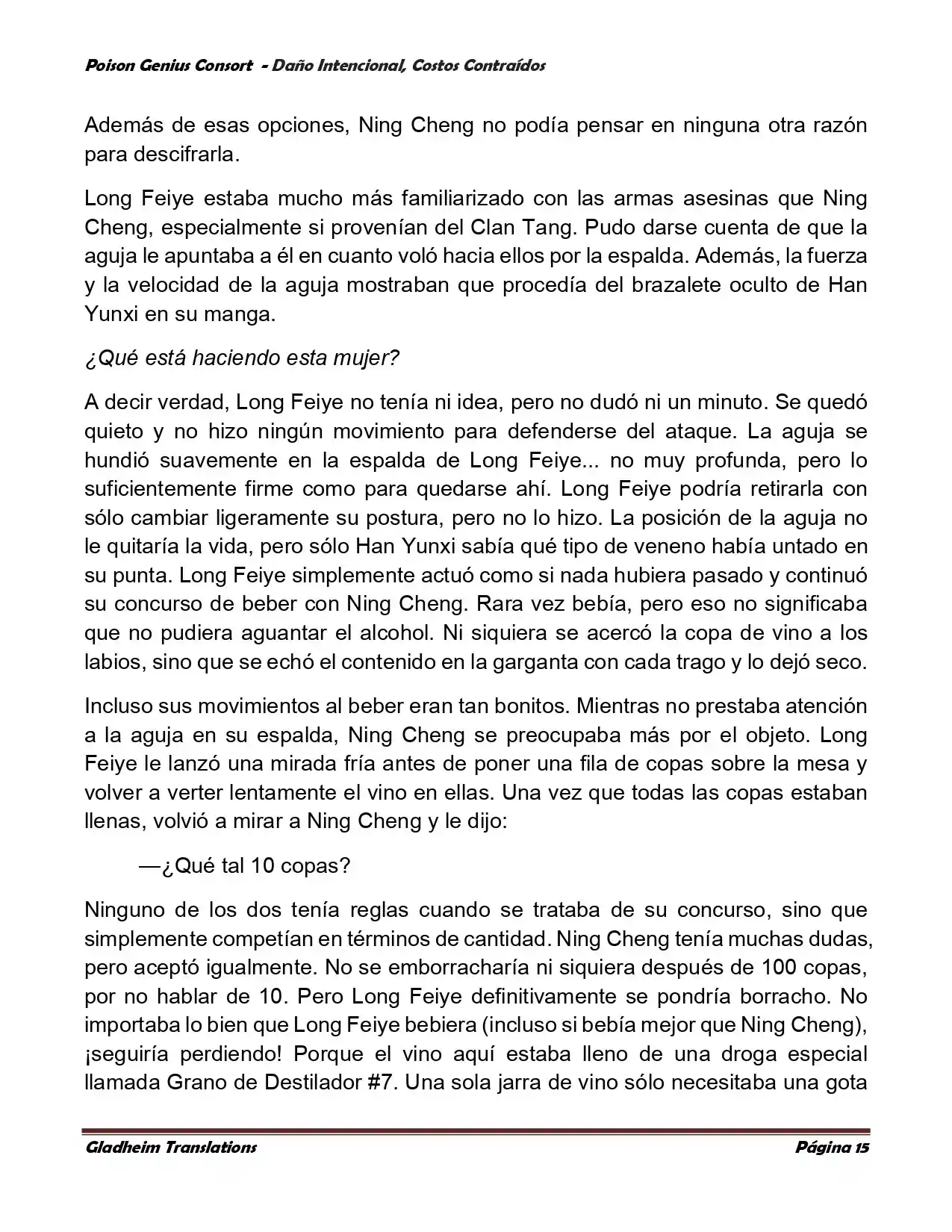 Poison Genious Consort (Novela) - Capítulo 375 - Página 20 - LectorTMOo