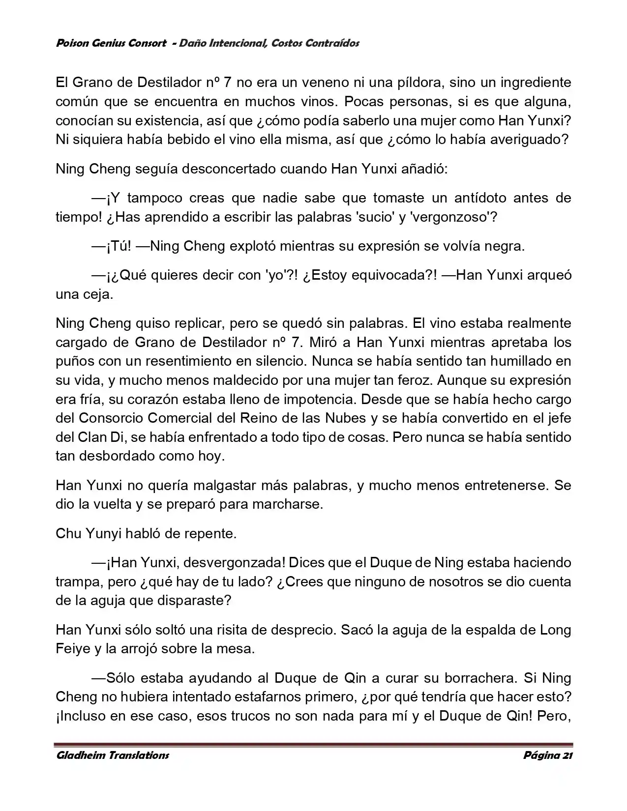 Poison Genious Consort (Novela) - Capítulo 375 - Página 33 - LectorTMOo