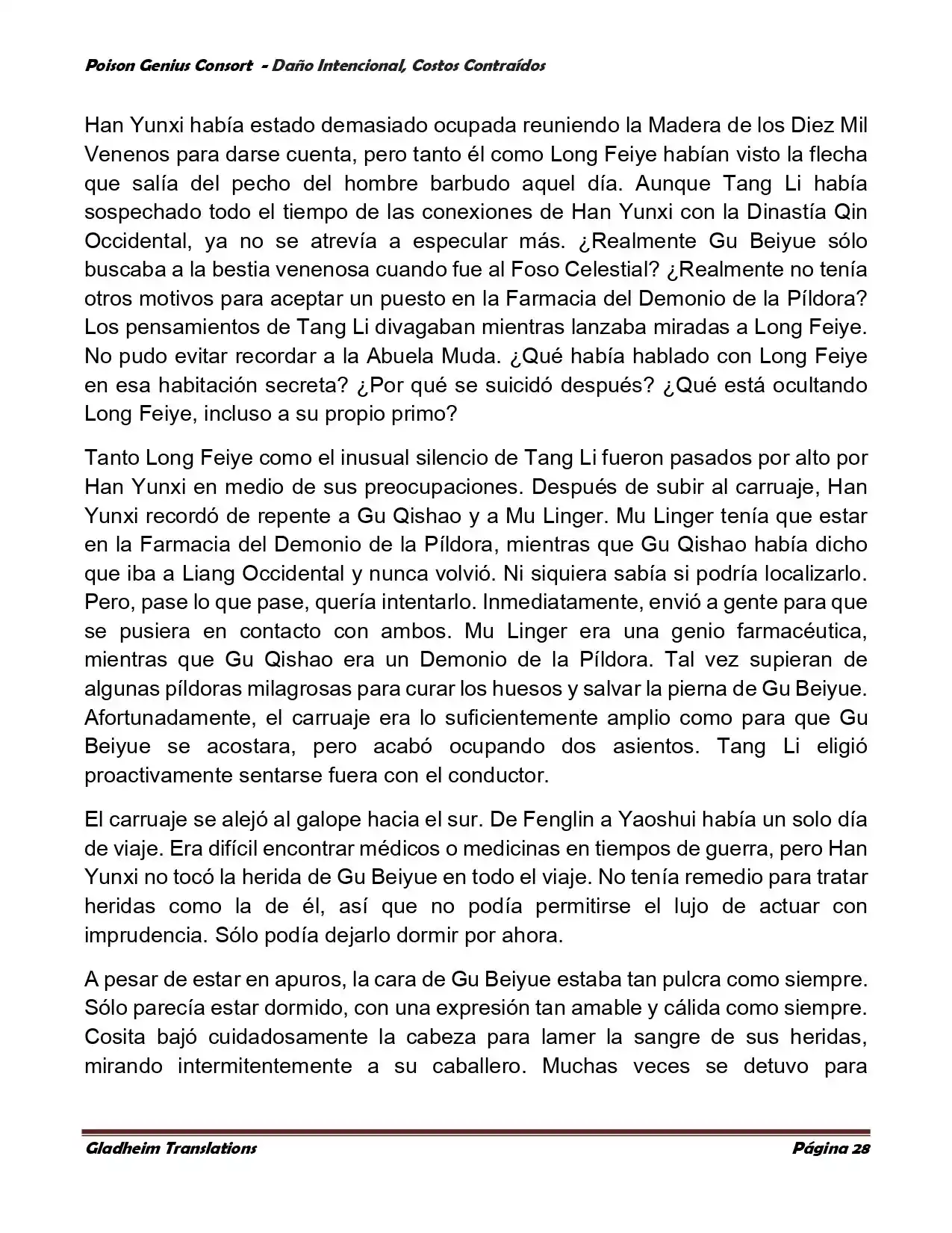 Poison Genious Consort (Novela) - Capítulo 375 - Página 41 - LectorTMOo