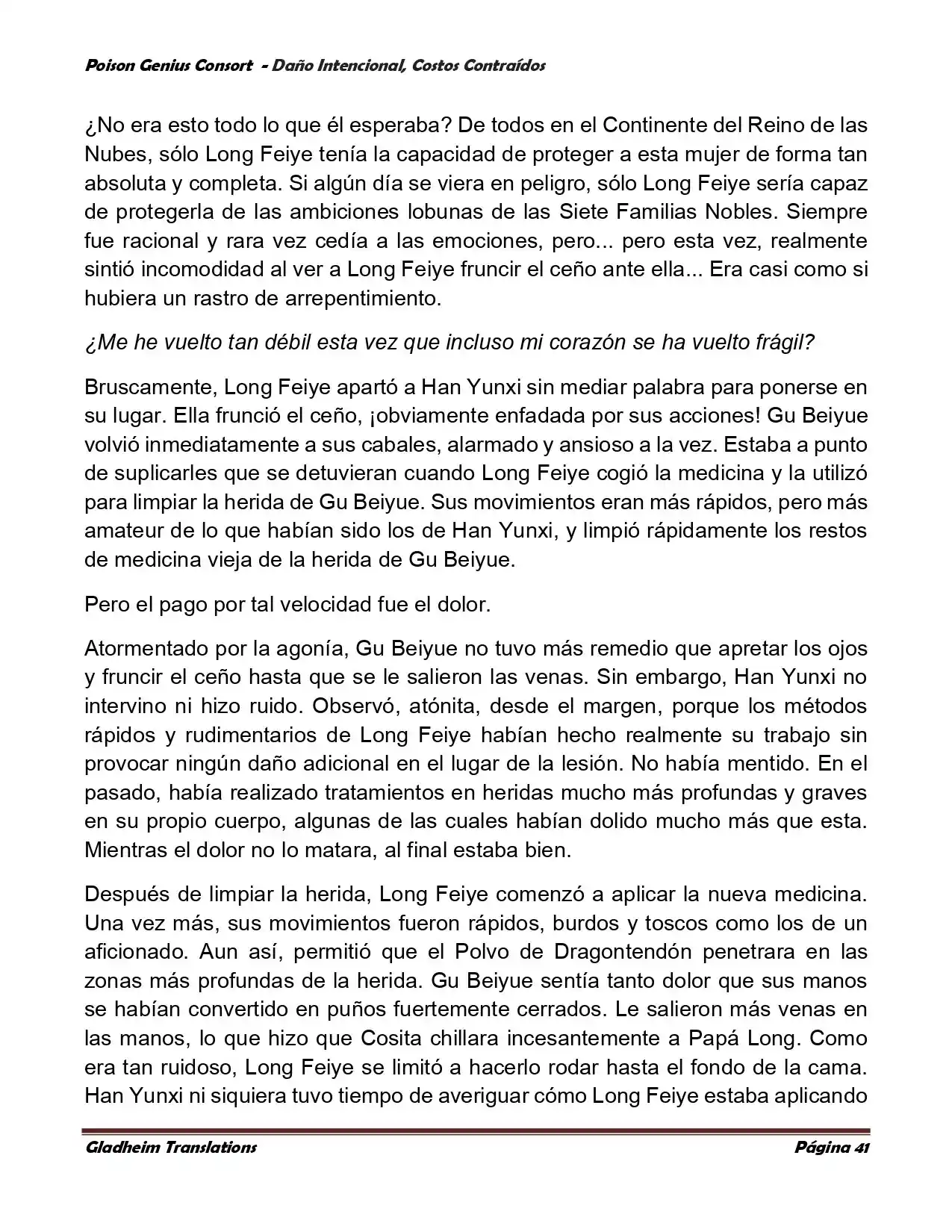 Poison Genious Consort (Novela) - Capítulo 375 - Página 62 - LectorTMOo