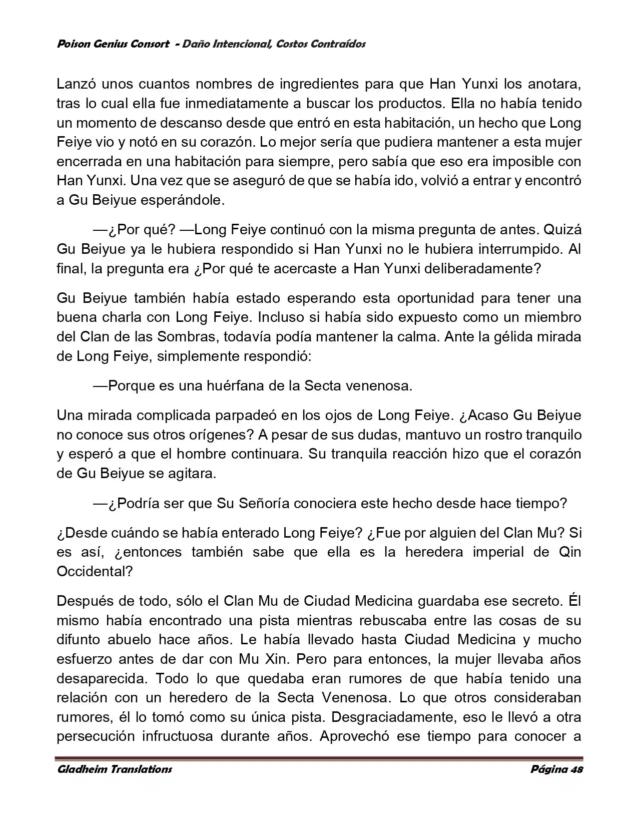Poison Genious Consort (Novela) - Capítulo 375 - Página 71 - LectorTMOo