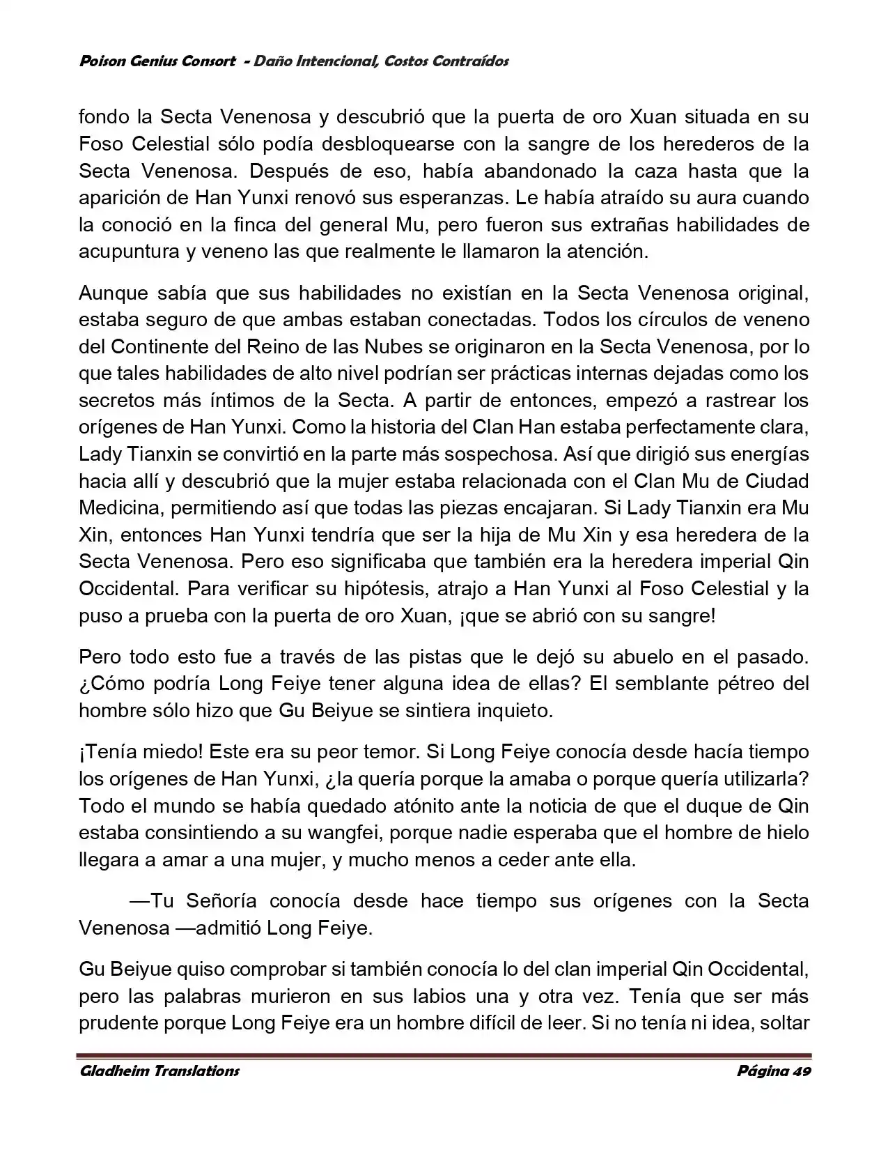 Poison Genious Consort (Novela) - Capítulo 375 - Página 72 - LectorTMOo