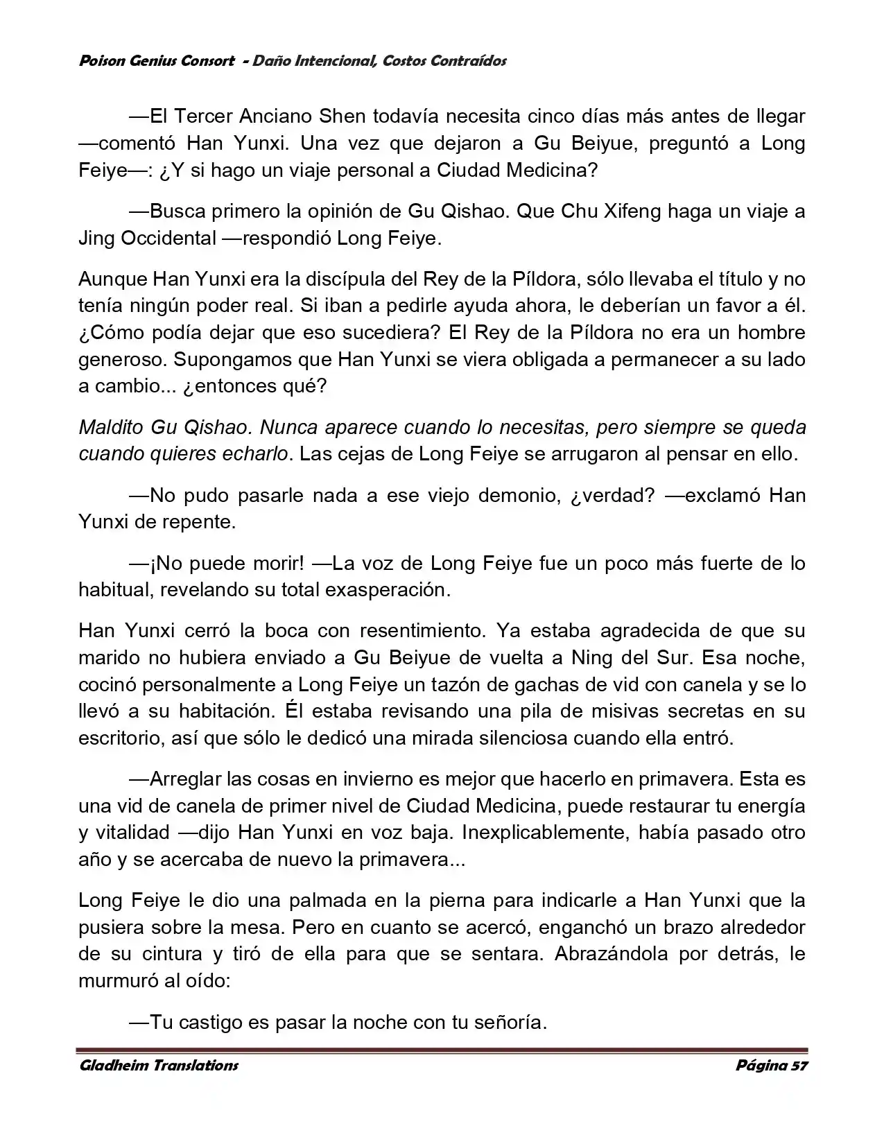 Poison Genious Consort (Novela) - Capítulo 375 - Página 85 - LectorTMOo