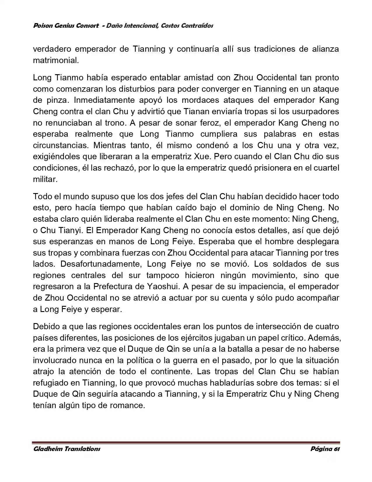 Poison Genious Consort (Novela) - Capítulo 375 - Página 87 - LectorTMOo