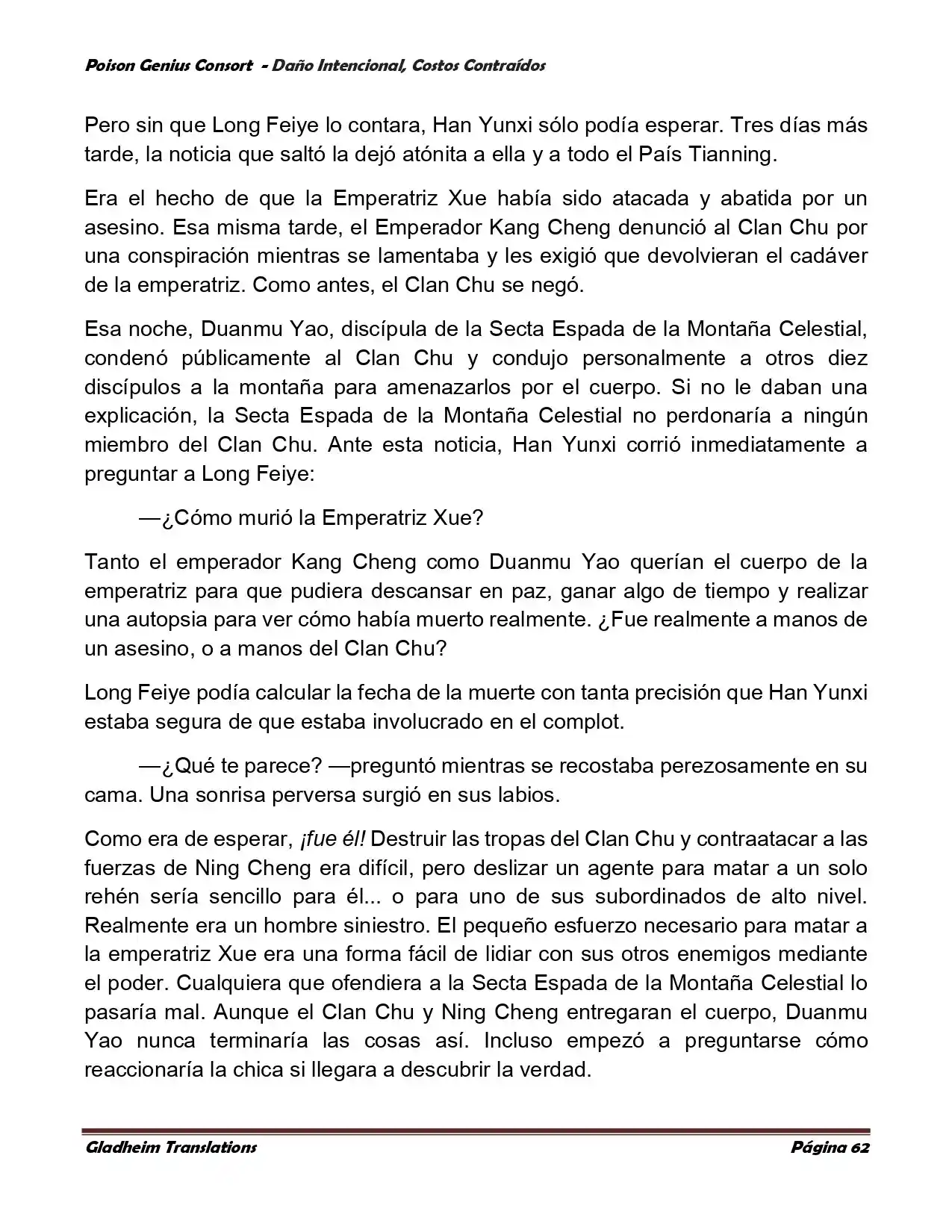 Poison Genious Consort (Novela) - Capítulo 375 - Página 89 - LectorTMOo