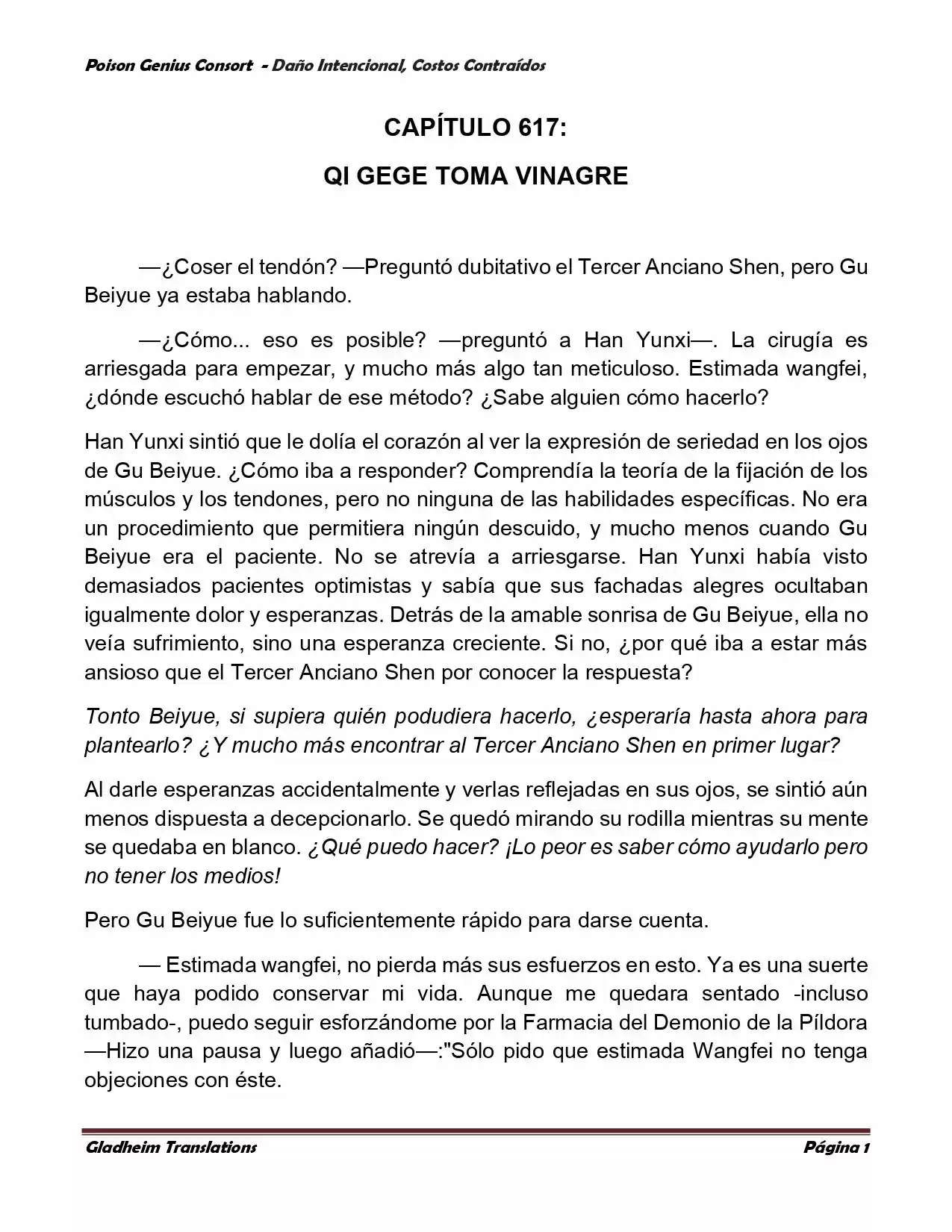 Poison Genious Consort (Novela) - Capítulo 376 - Página 1 - LectorTMOo