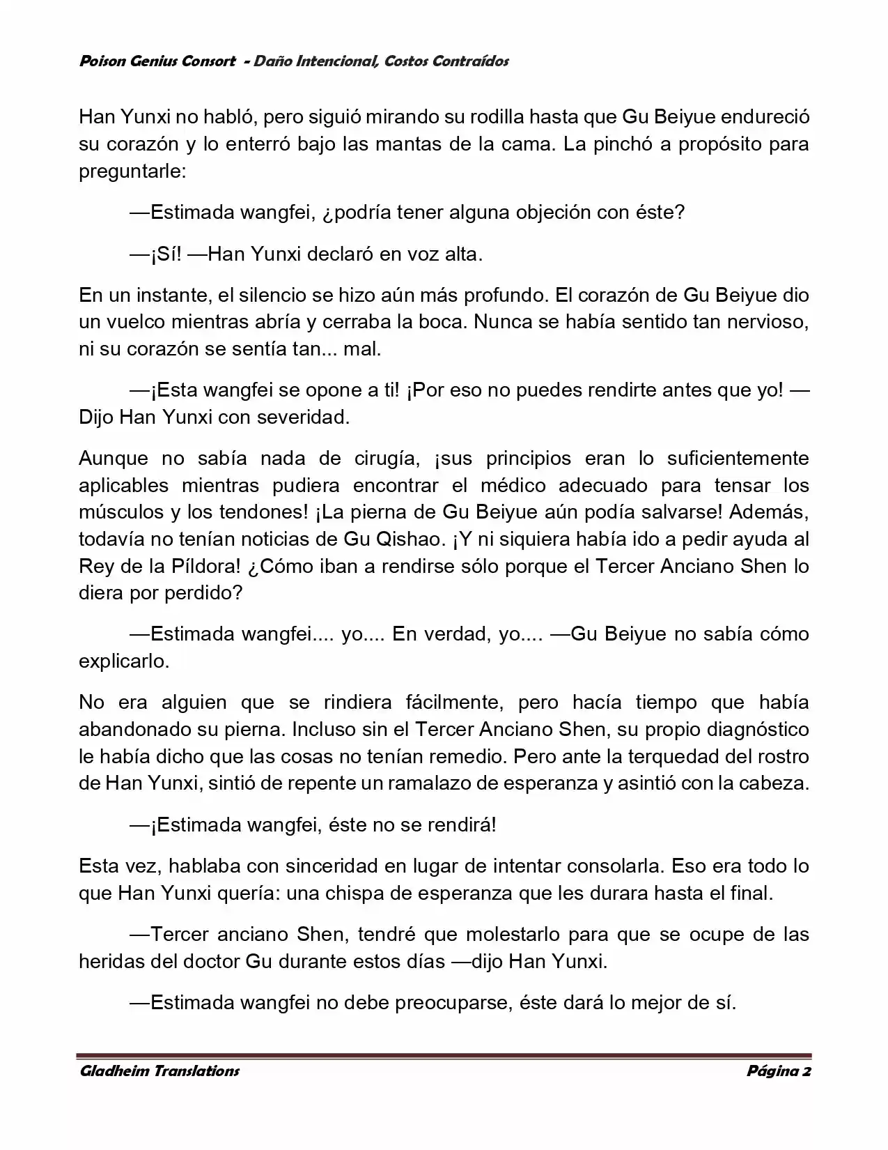 Poison Genious Consort (Novela) - Capítulo 376 - Página 2 - LectorTMOo
