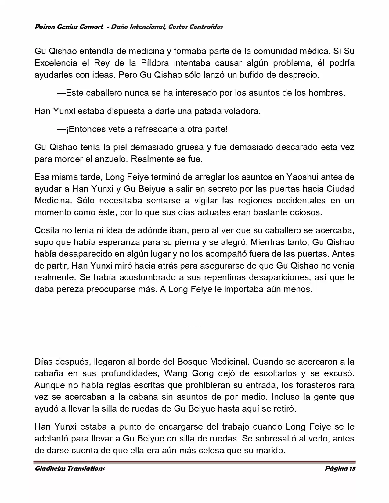 Poison Genious Consort (Novela) - Capítulo 376 - Página 13 - LectorTMOo