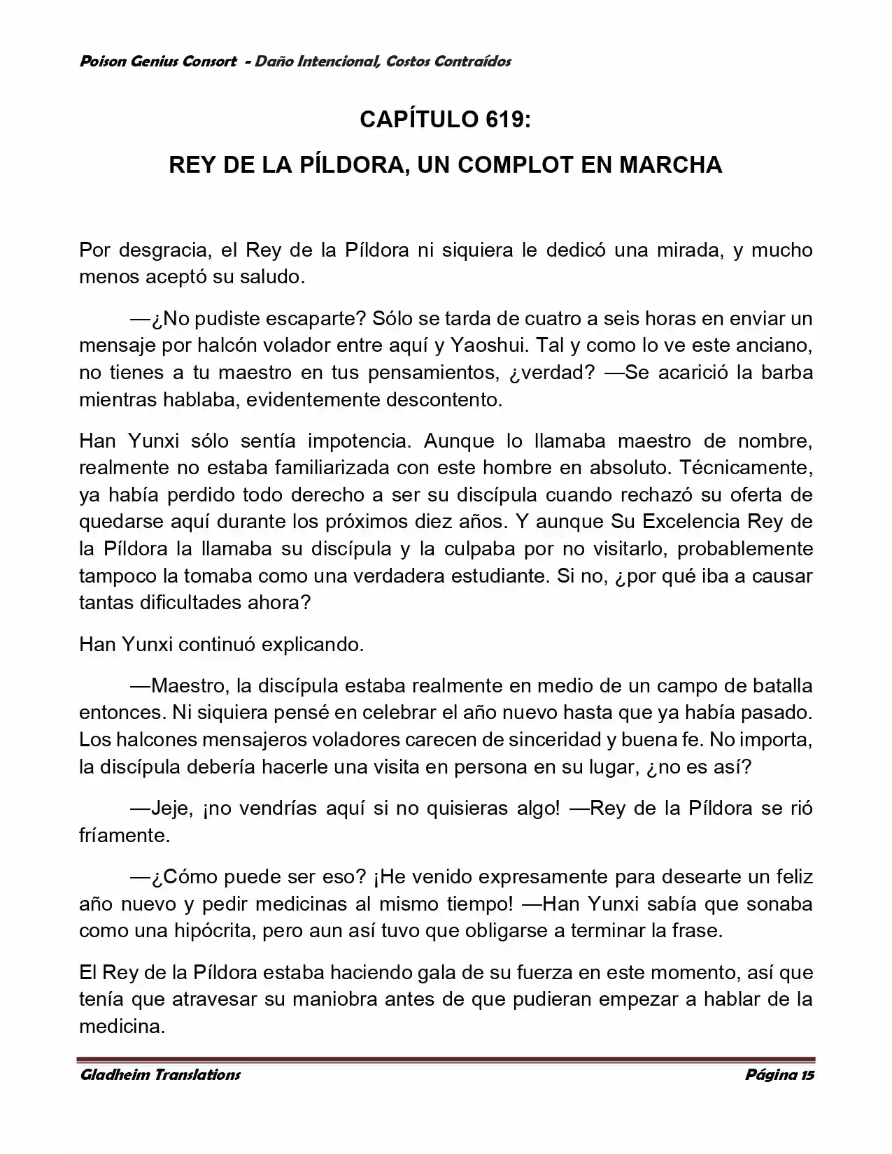 Poison Genious Consort (Novela) - Capítulo 376 - Página 15 - LectorTMOo