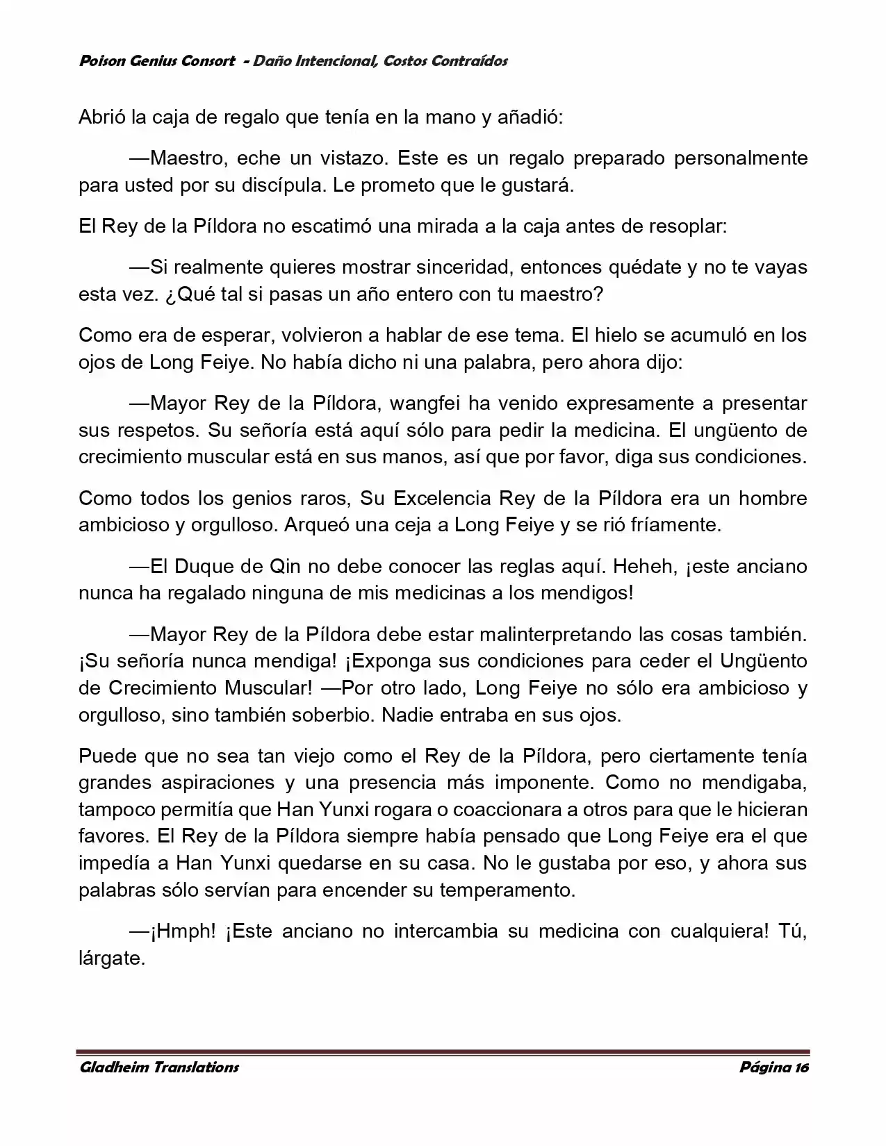 Poison Genious Consort (Novela) - Capítulo 376 - Página 16 - LectorTMOo