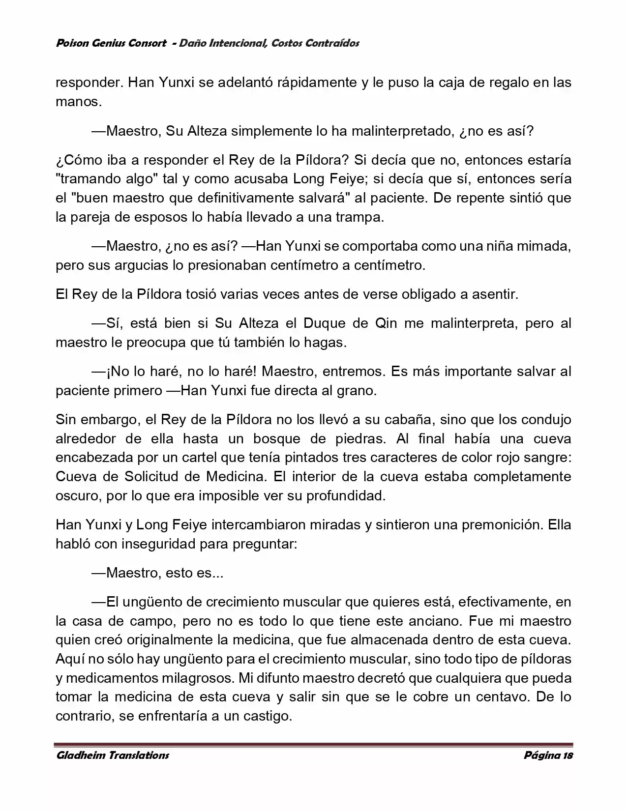 Poison Genious Consort (Novela) - Capítulo 376 - Página 18 - LectorTMOo