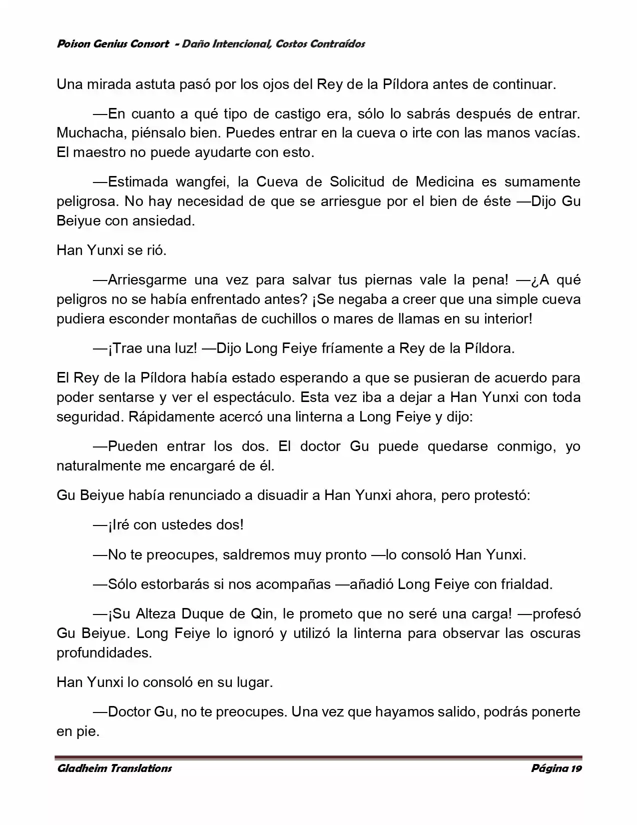 Poison Genious Consort (Novela) - Capítulo 376 - Página 19 - LectorTMOo
