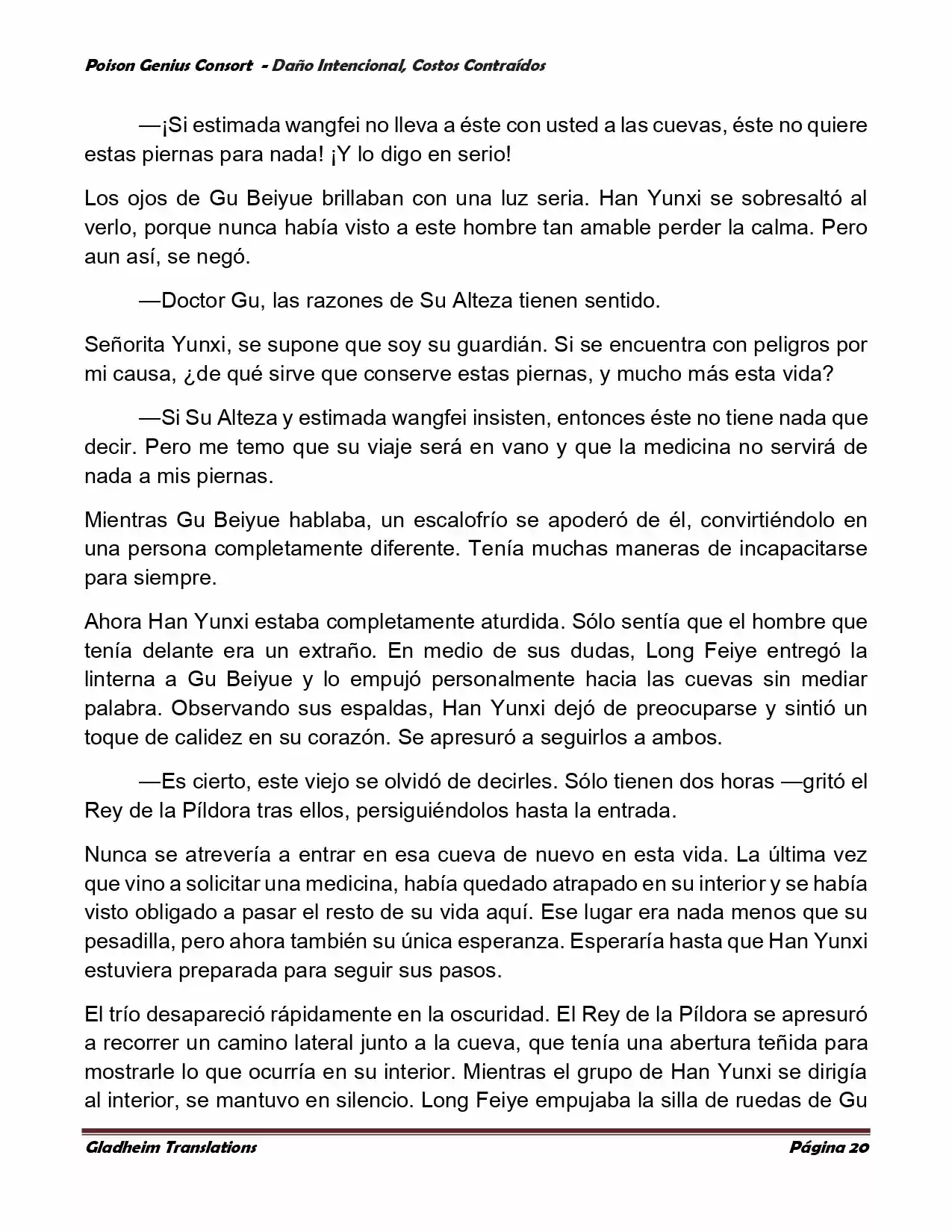 Poison Genious Consort (Novela) - Capítulo 376 - Página 20 - LectorTMOo