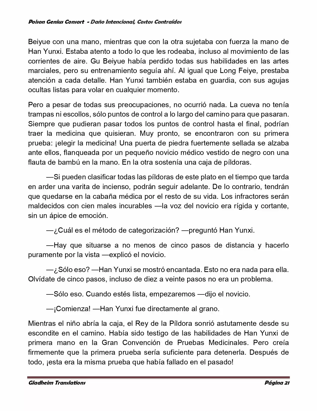 Poison Genious Consort (Novela) - Capítulo 376 - Página 21 - LectorTMOo