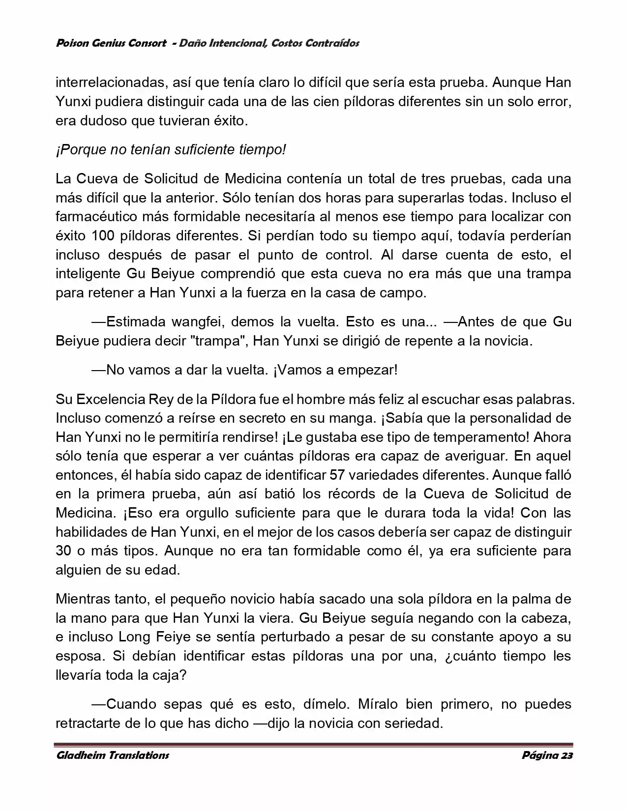Poison Genious Consort (Novela) - Capítulo 376 - Página 23 - LectorTMOo