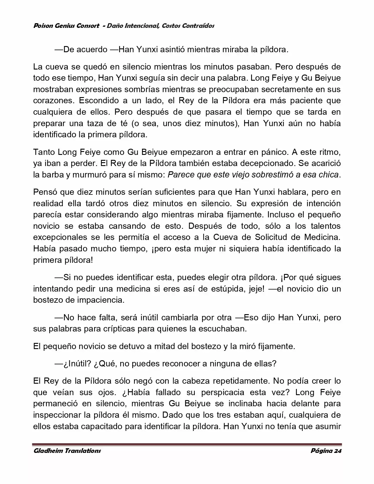 Poison Genious Consort (Novela) - Capítulo 376 - Página 24 - LectorTMOo