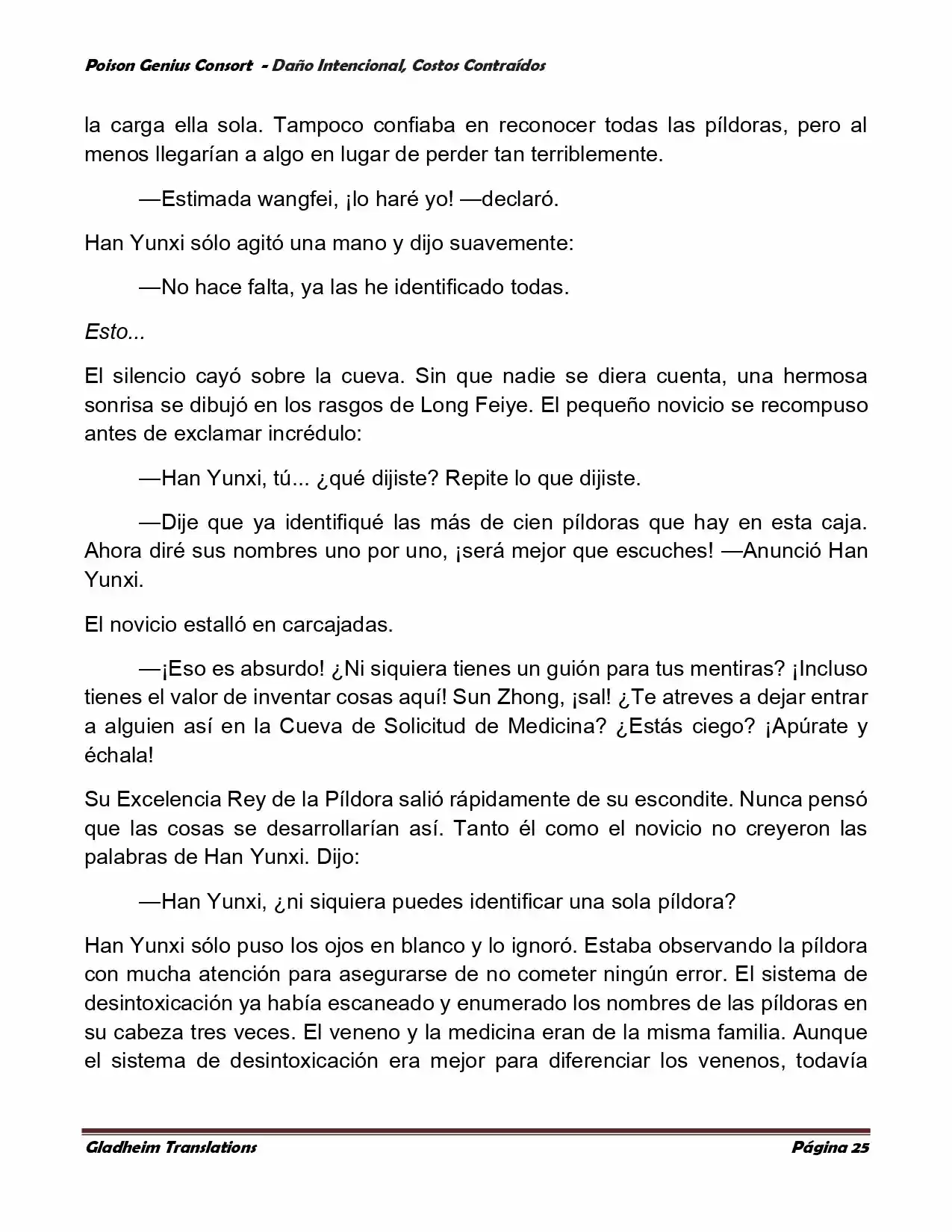 Poison Genious Consort (Novela) - Capítulo 376 - Página 25 - LectorTMOo