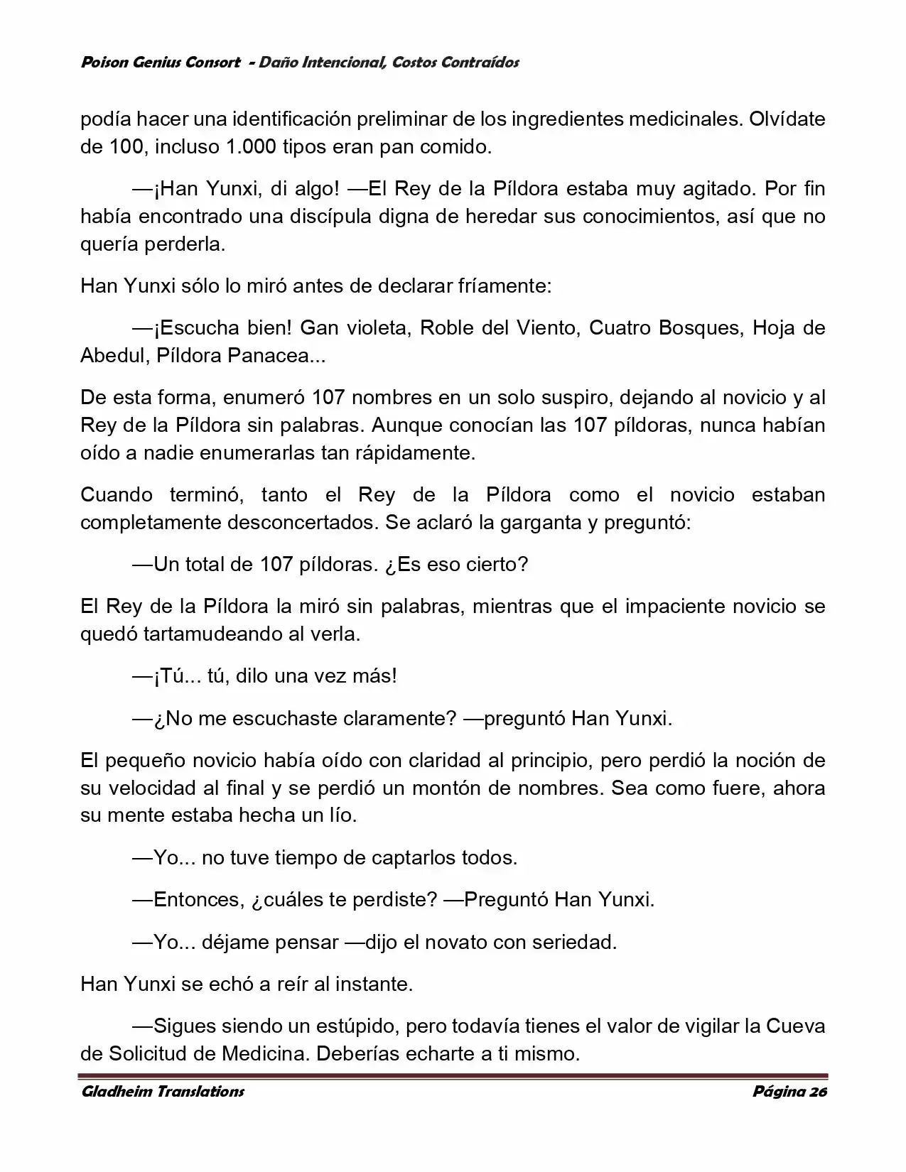 Poison Genious Consort (Novela) - Capítulo 376 - Página 26 - LectorTMOo