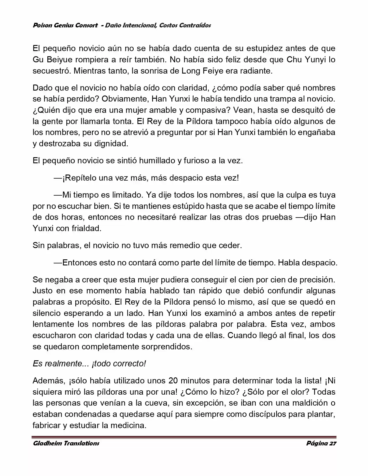 Poison Genious Consort (Novela) - Capítulo 376 - Página 27 - LectorTMOo