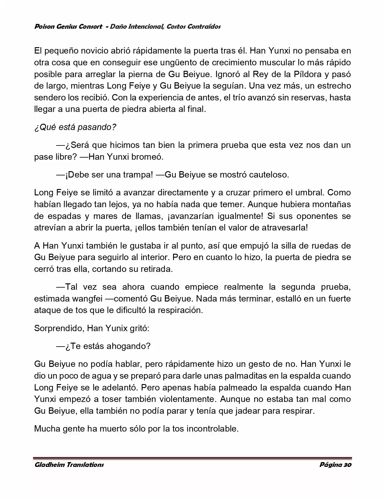 Poison Genious Consort (Novela) - Capítulo 376 - Página 30 - LectorTMOo