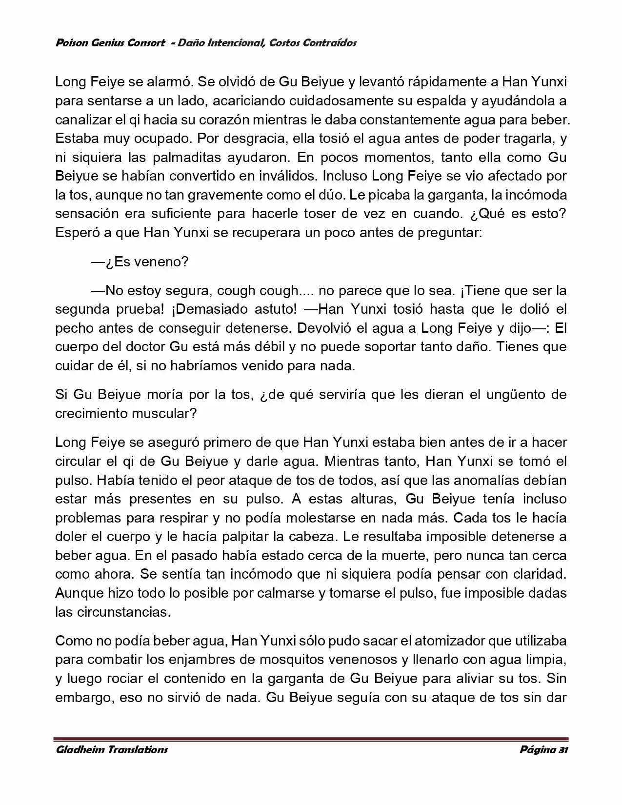 Poison Genious Consort (Novela) - Capítulo 376 - Página 31 - LectorTMOo