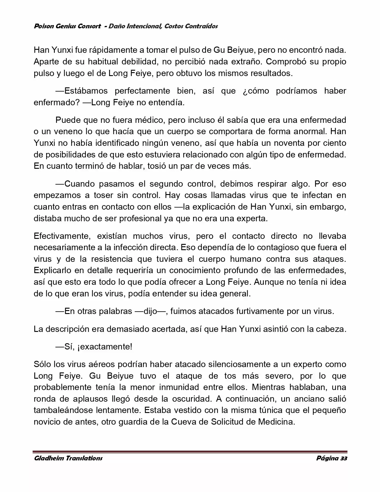Poison Genious Consort (Novela) - Capítulo 376 - Página 33 - LectorTMOo