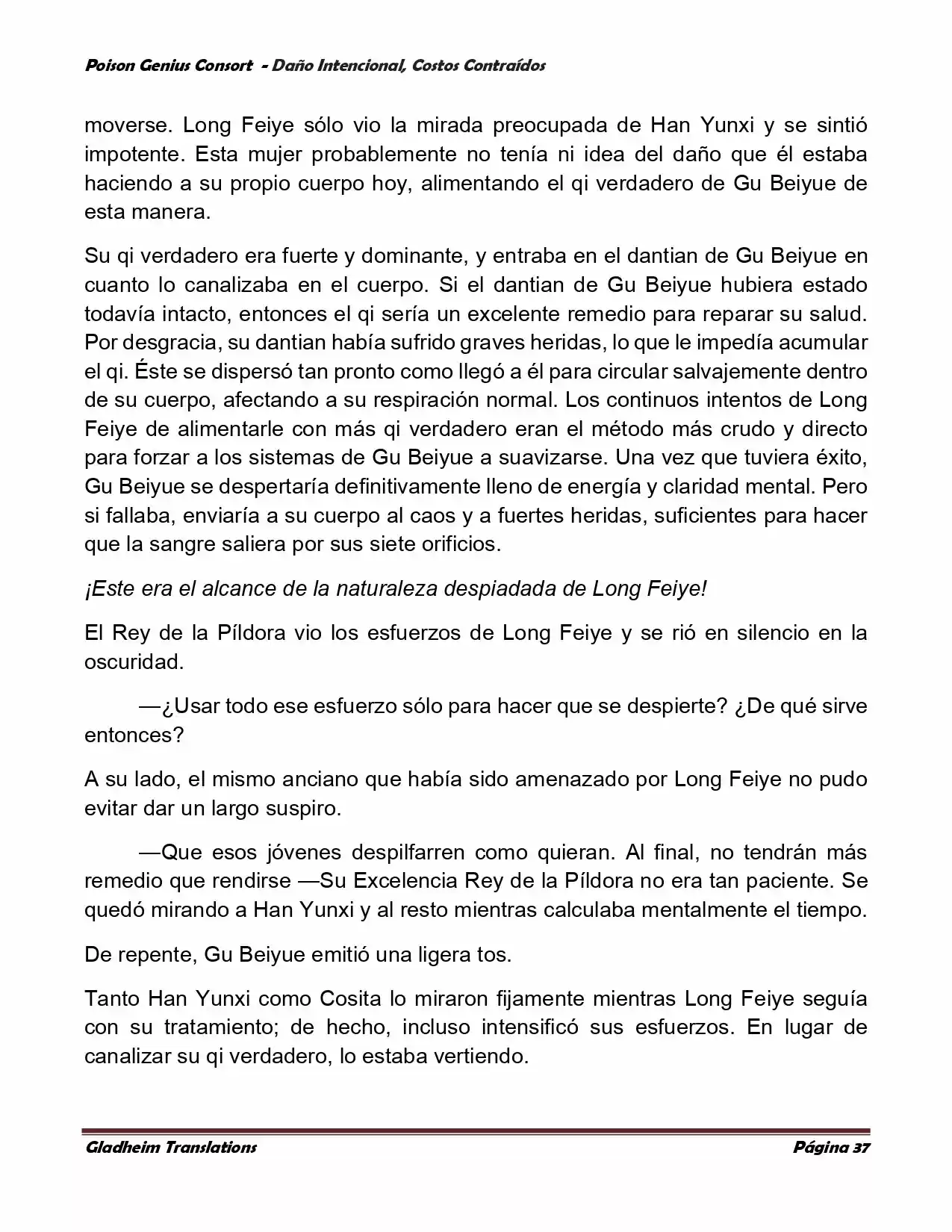 Poison Genious Consort (Novela) - Capítulo 376 - Página 37 - LectorTMOo