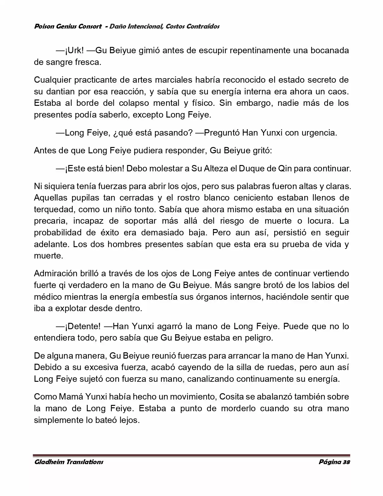 Poison Genious Consort (Novela) - Capítulo 376 - Página 38 - LectorTMOo